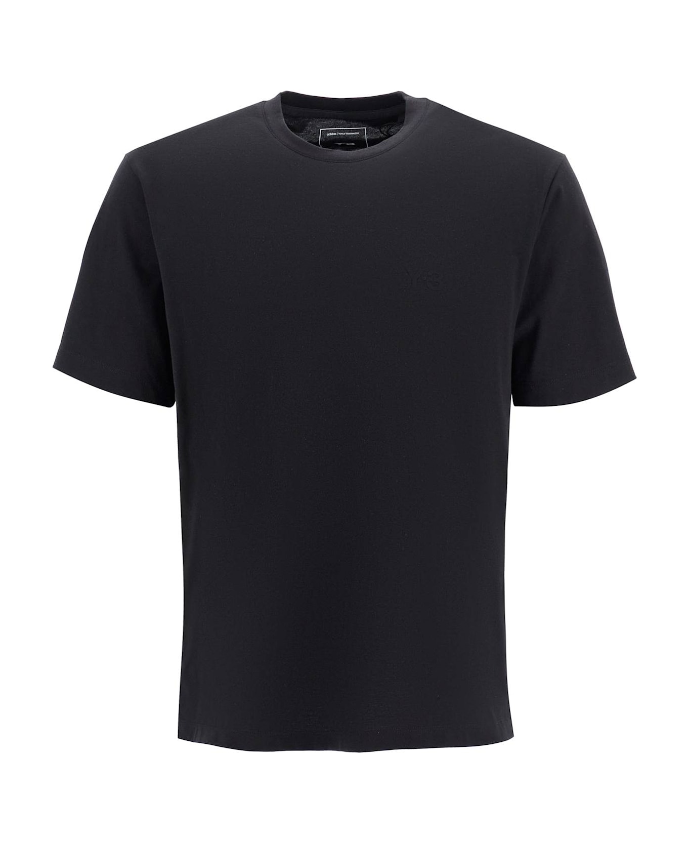 Y-3 Oversized Logo T - BLACK (Black)