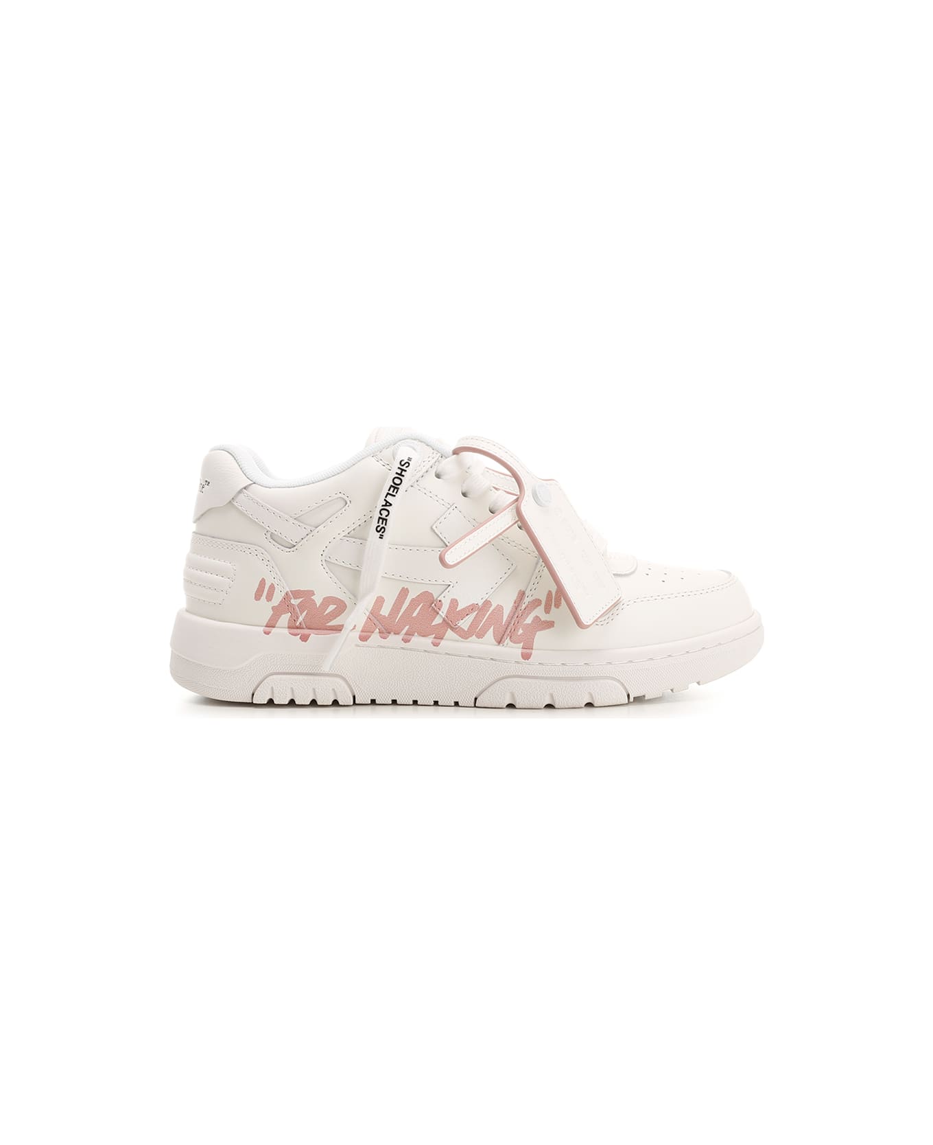 Off-White Out Of Office For Walking Sneakers - White Pink