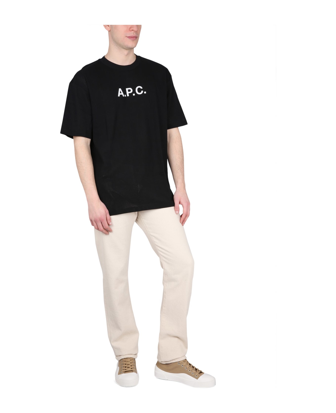 A.P.C. Moran T-shirt - NERO