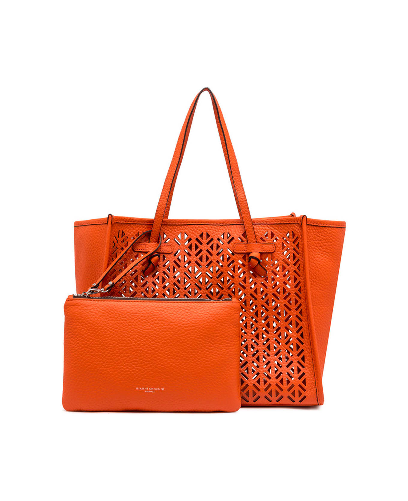 Gianni Chiarini G.chiarini Marcella Bags.. Coral Red - Coral Red