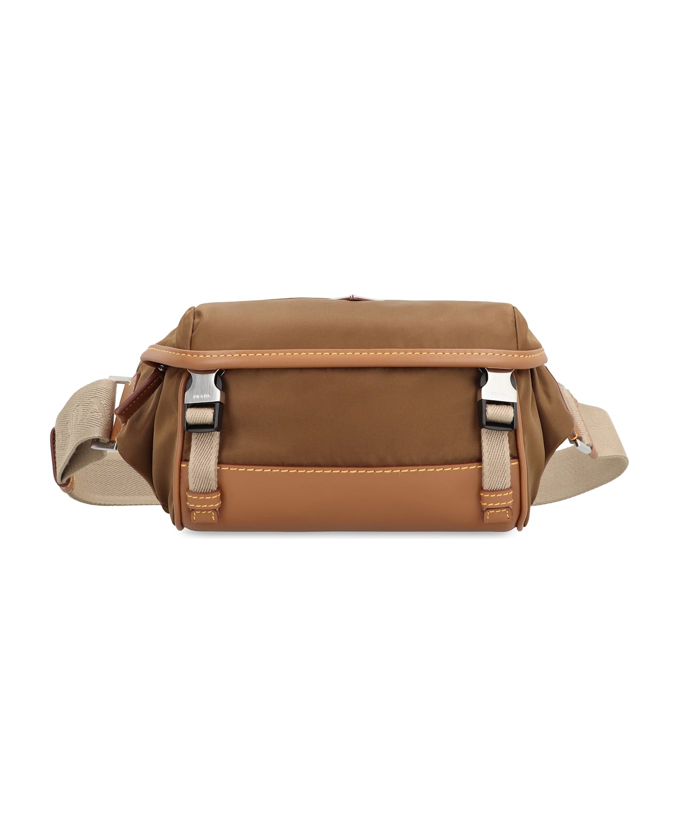 Prada Re-nylon Messenger Bag - brown