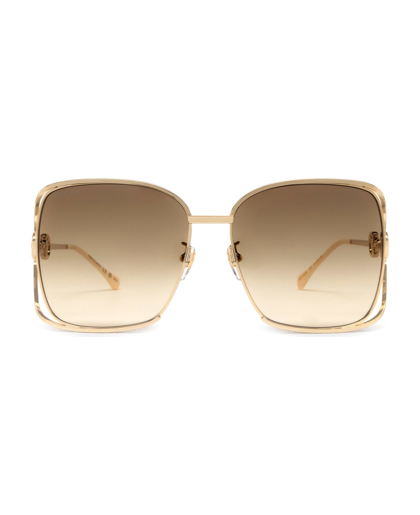 Gucci Eyewear Gg1020s Gold Sunglasses - Gold