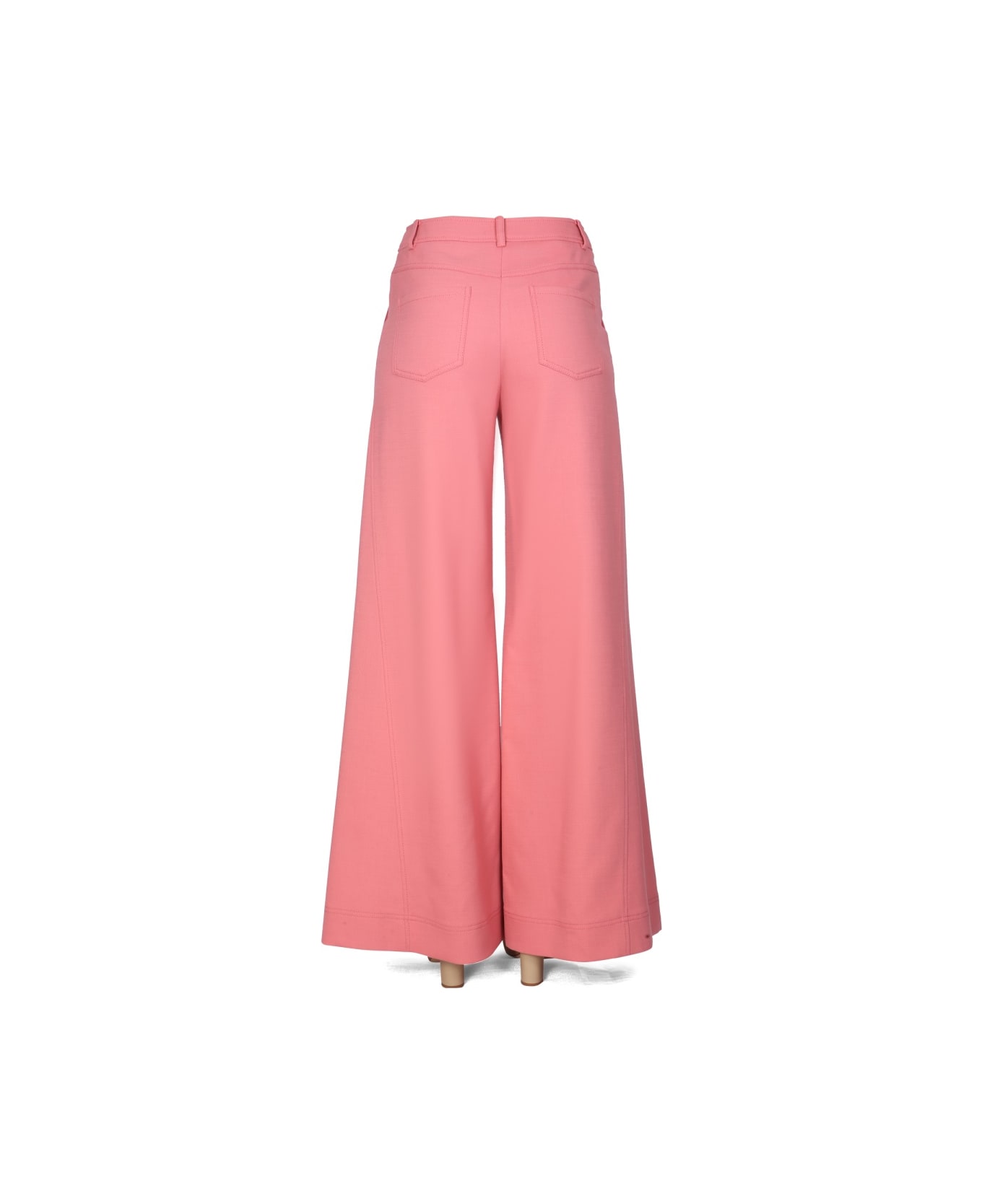 Boutique Moschino Chic Flare Pants - PINK ボトムス
