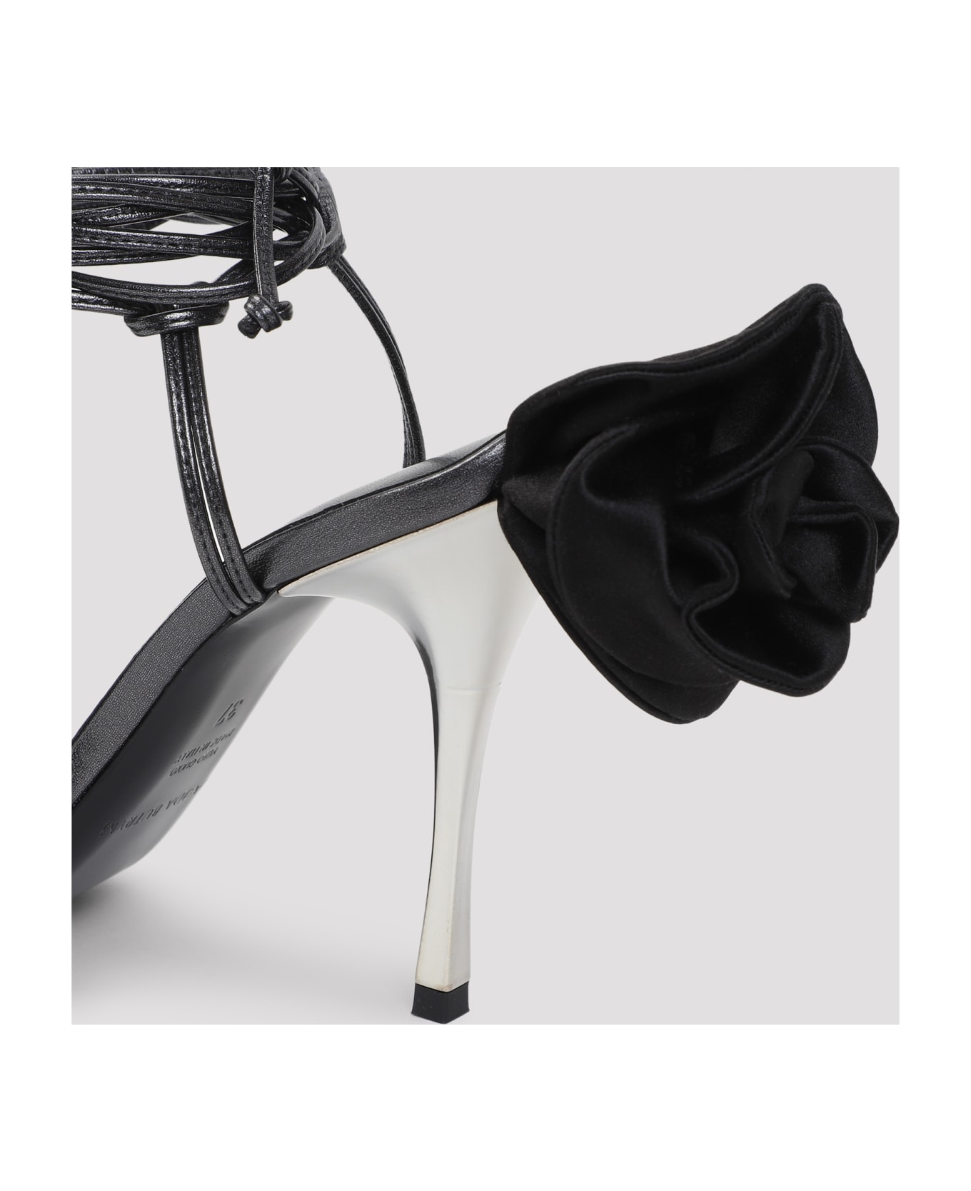 Magda Butrym Flower Shoes - Black