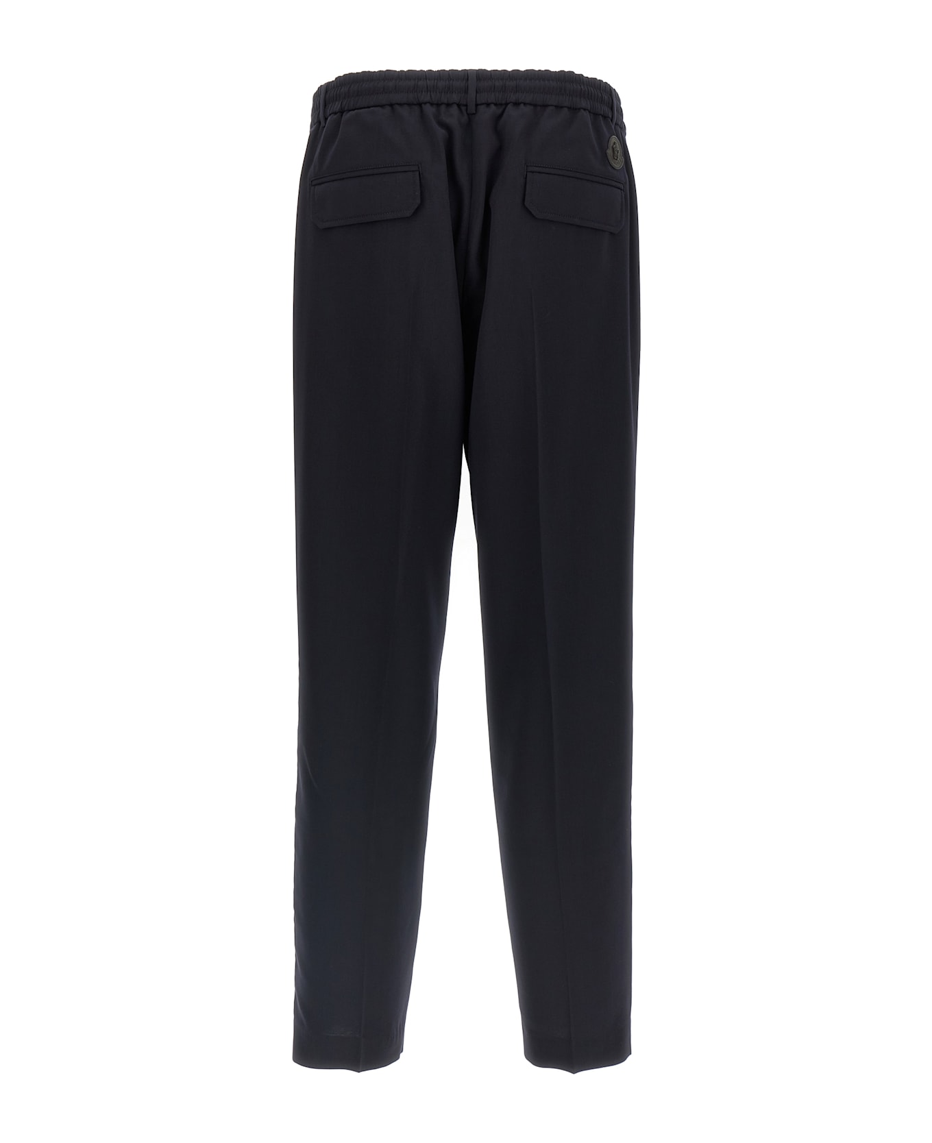 Moncler Wool Pants - Blue