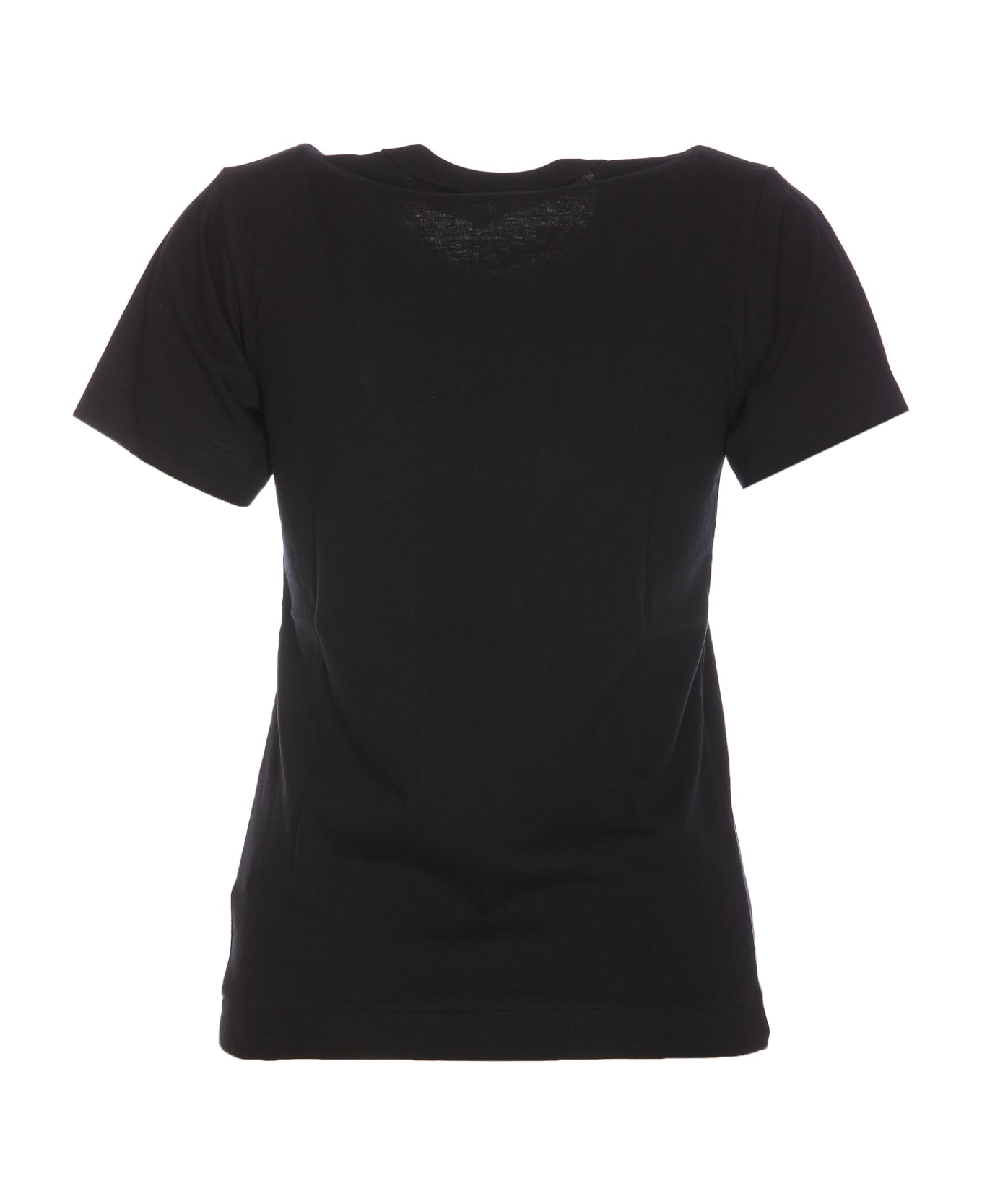 Comme des Garçons Heart Logo T-shirt - Black