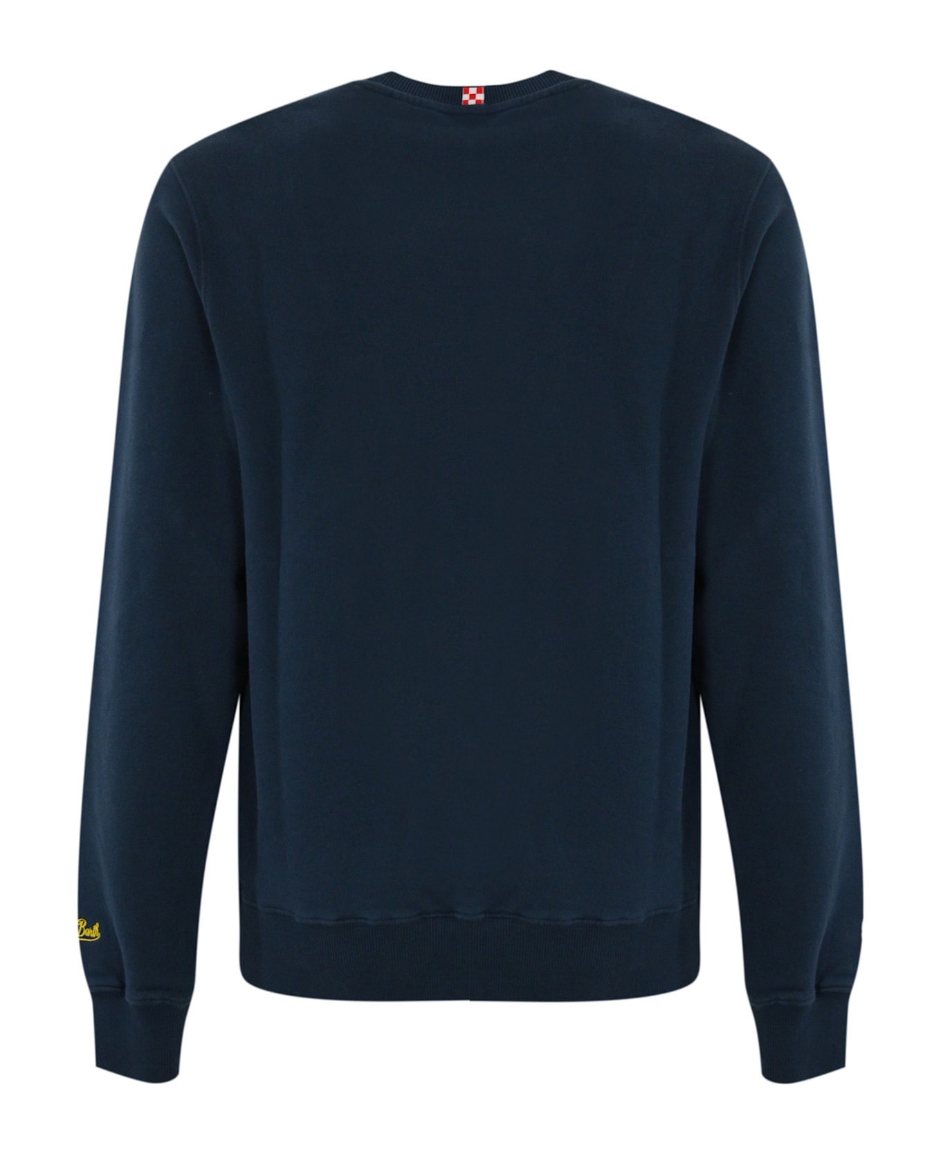 MC2 Saint Barth Soho Sweatshirt With "gin Tonic" Lettering - Blu