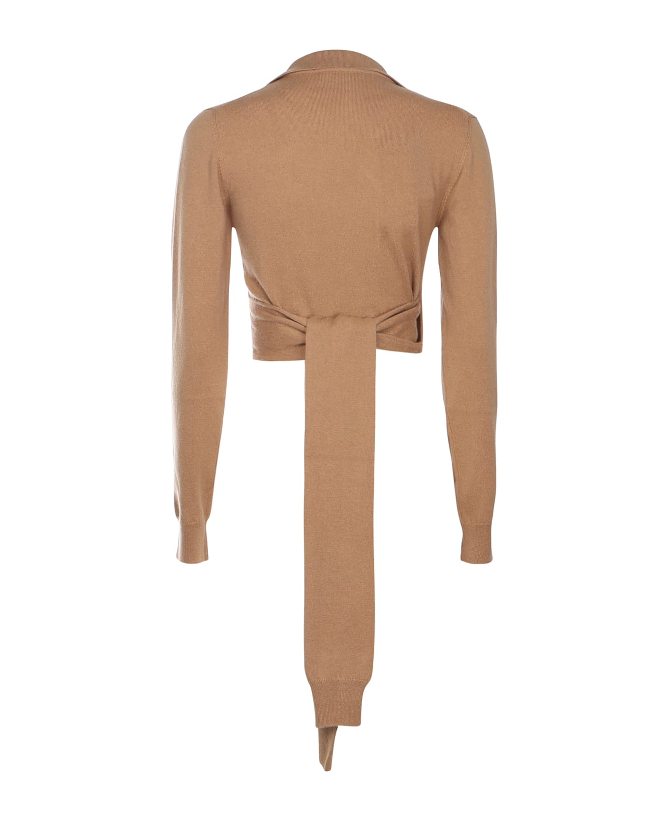 Dolce 
Gabbana Cashmere Wrap Cardigan - Beige