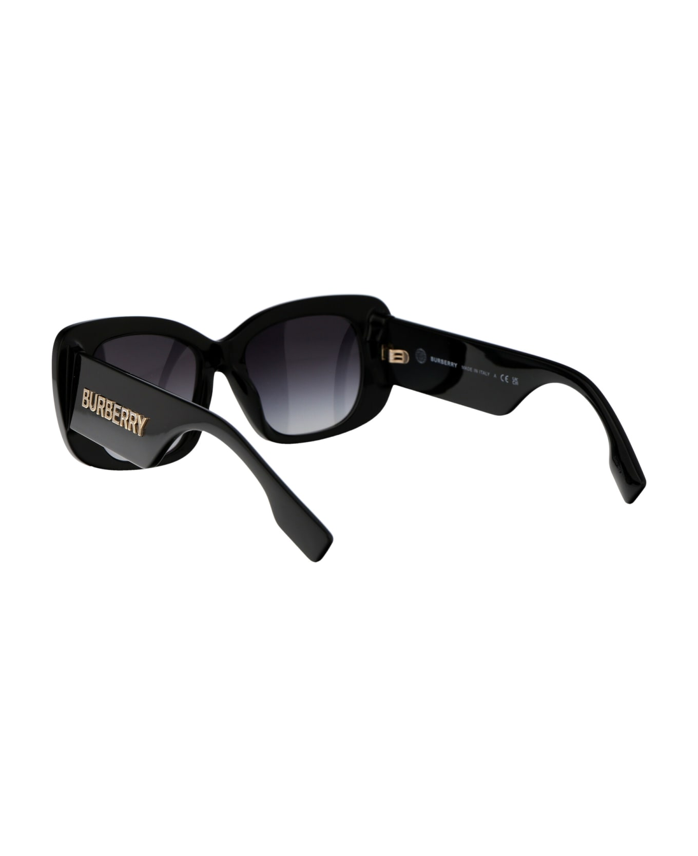 Burberry Eyewear 0be4410 Sunglasses - 30018G BLACK サングラス
