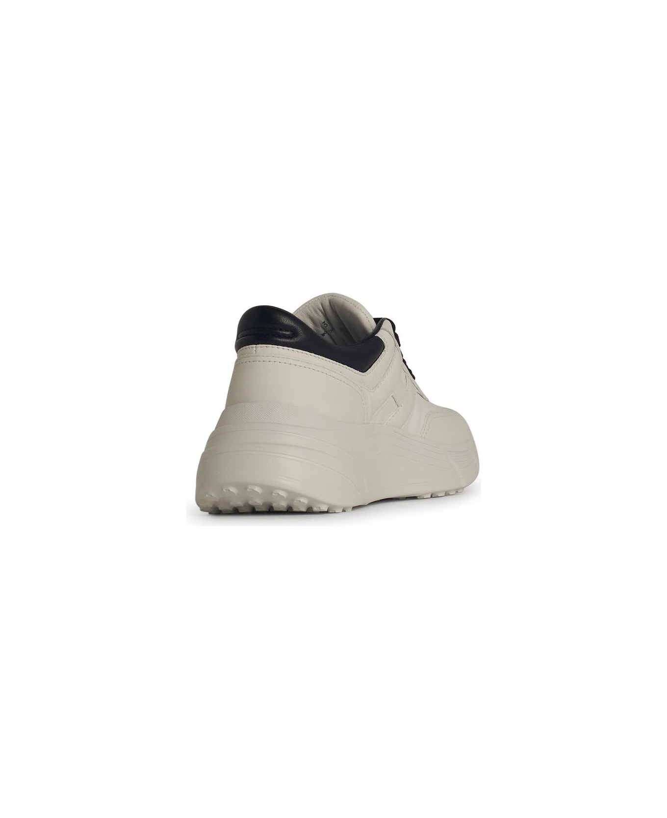 Hogan White Leather Sneakers - White