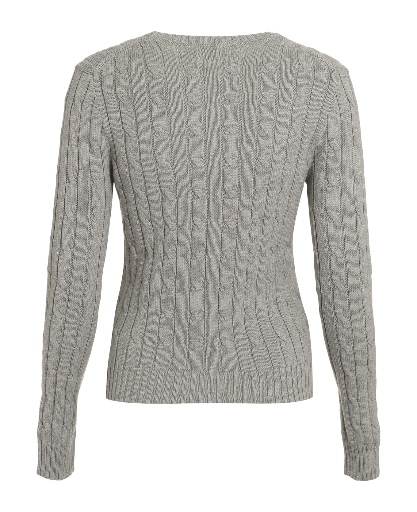 Polo Ralph Lauren Cable Knit Sweater - grey ニットウェア