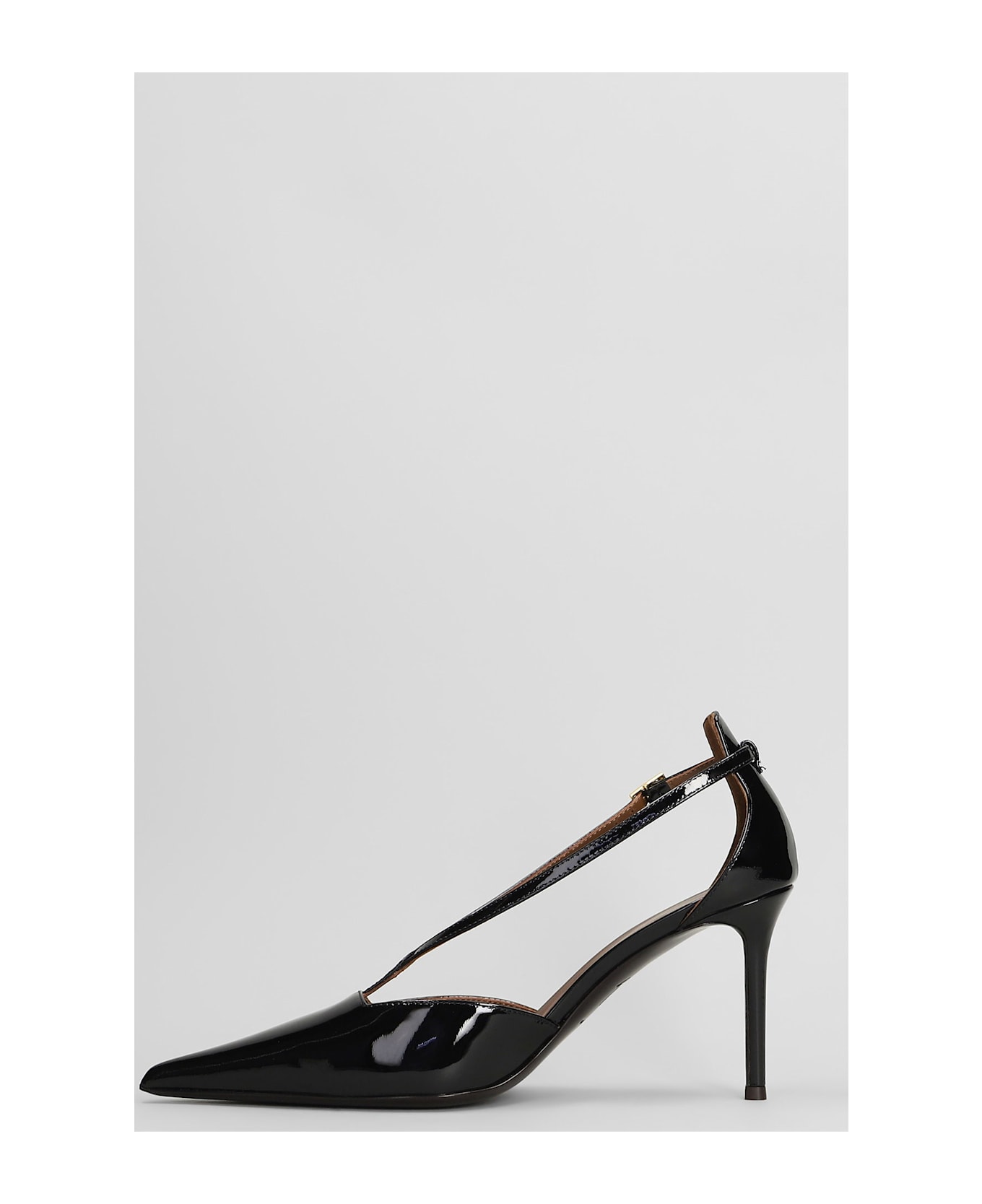 Giuseppe Zanotti Raquel 85 Pumps In Black Patent Leather - black