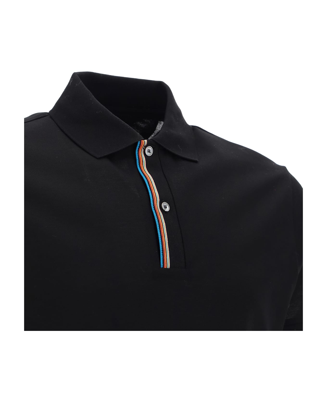 Paul Smith Gents Polo Shirt - Black