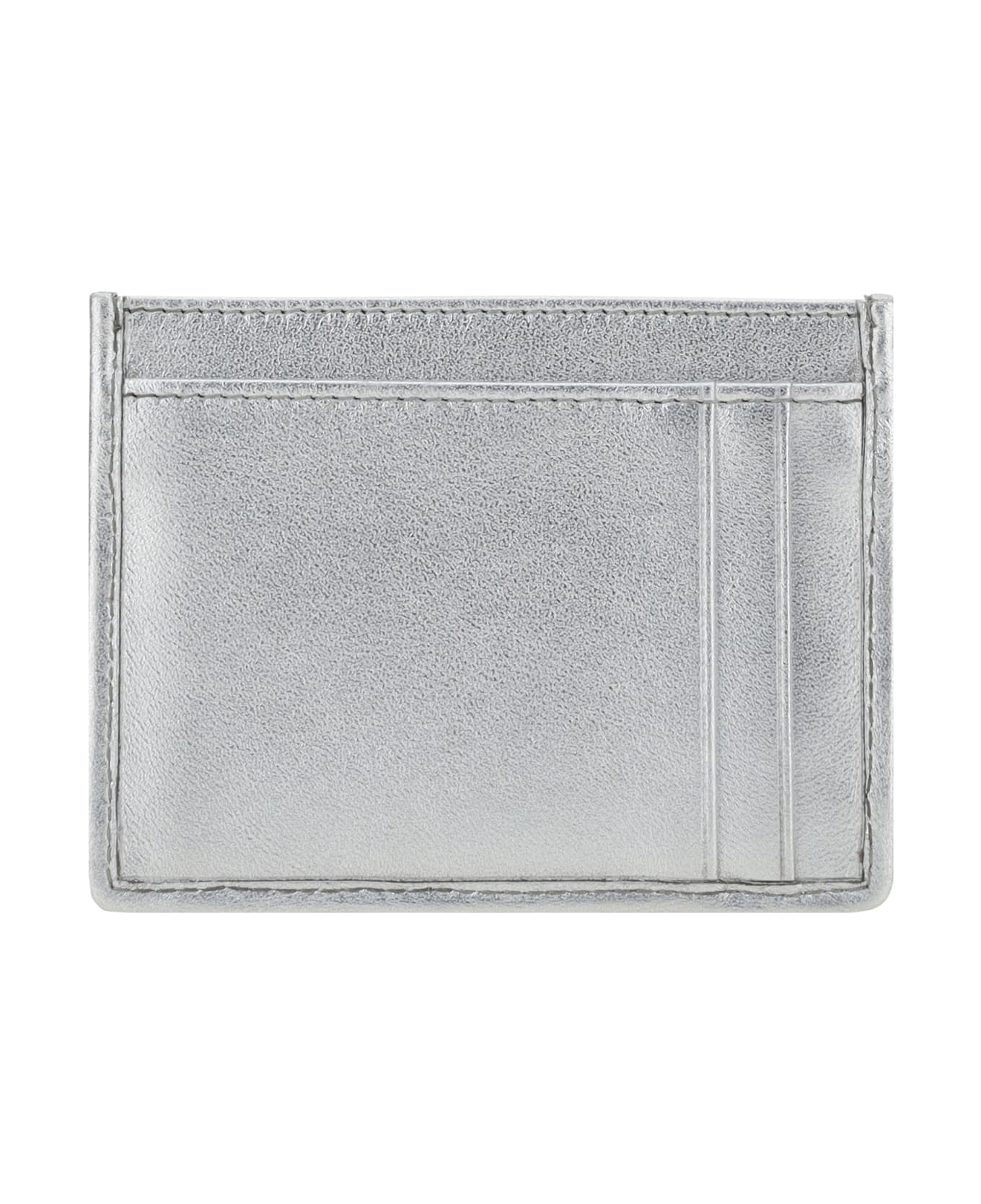 Miu Miu Logo Card Holder - Silver 財布