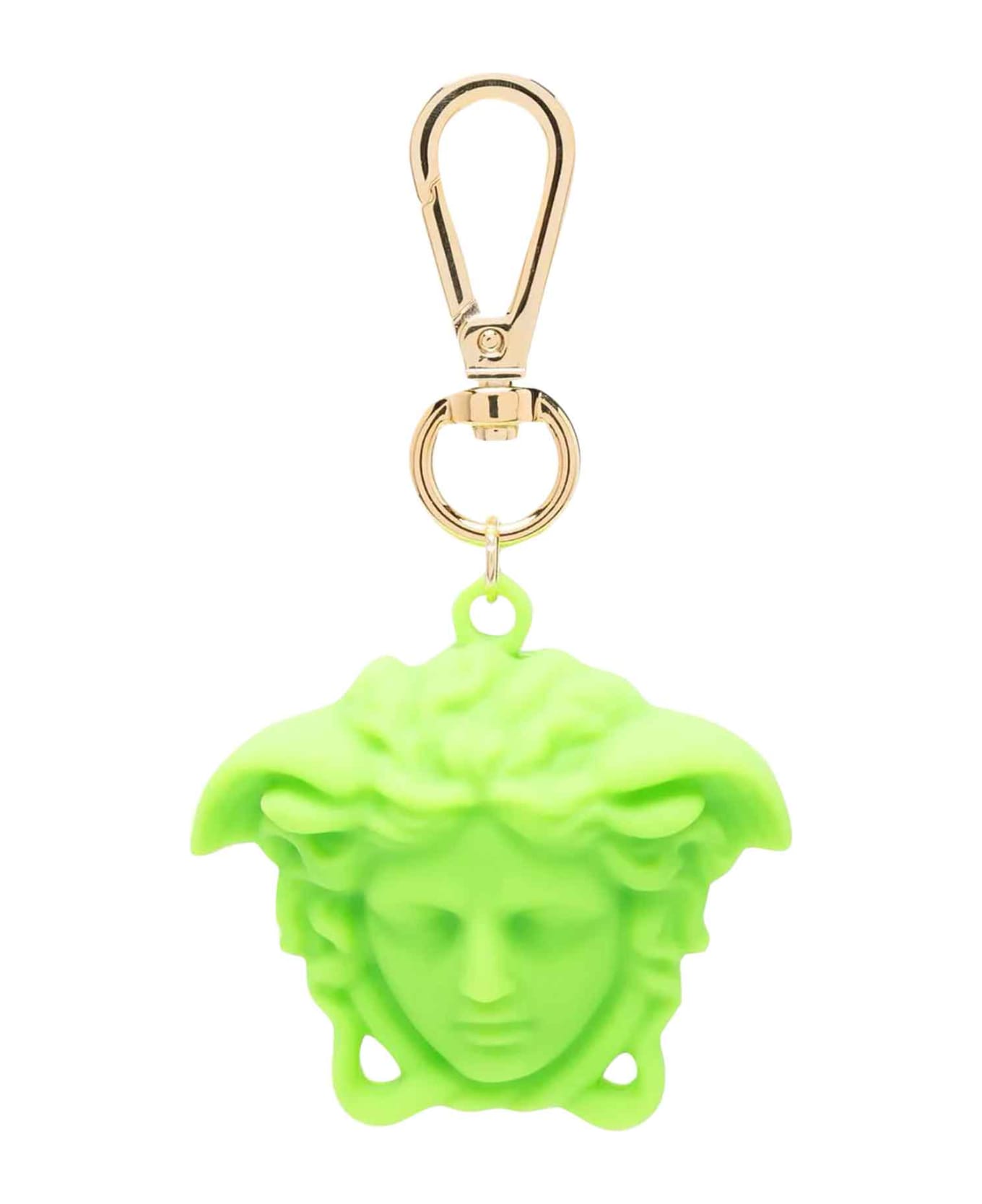 Versace Green Keychain Unisex Kids. - Verde/oro