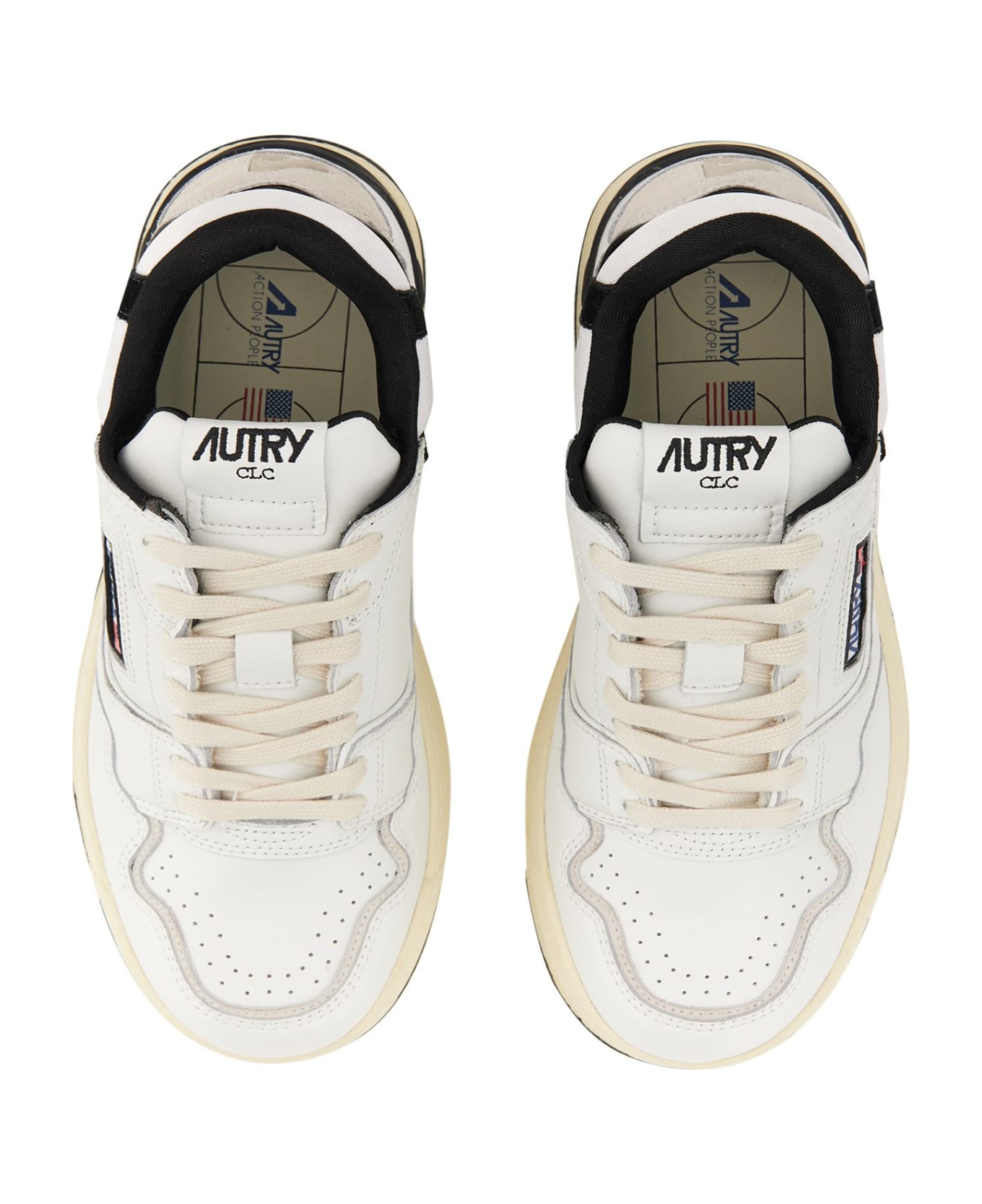 Autry Sneaker Clc - Wht/blk