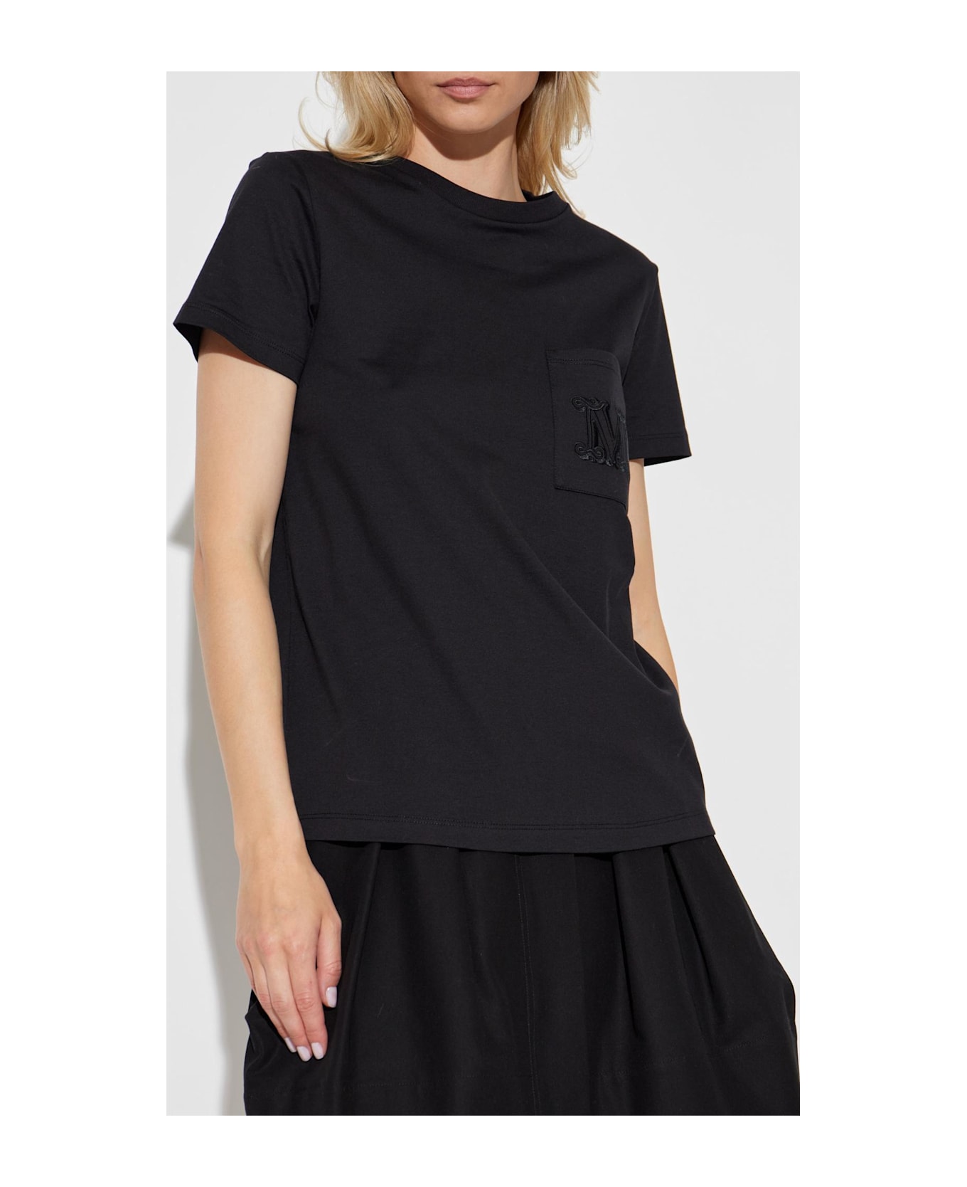 Max Mara T-shirt 
papaia
 - Nero