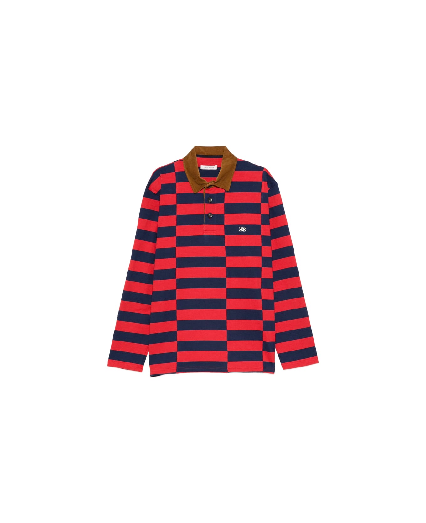 Wales Bonner Sweater - RED/BLUE