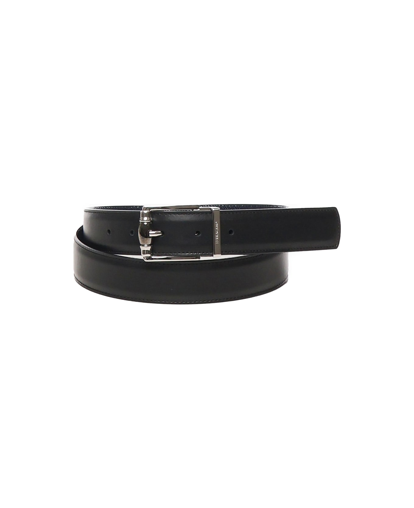Ferragamo Reversible And Adjustable Belt - Blue,black