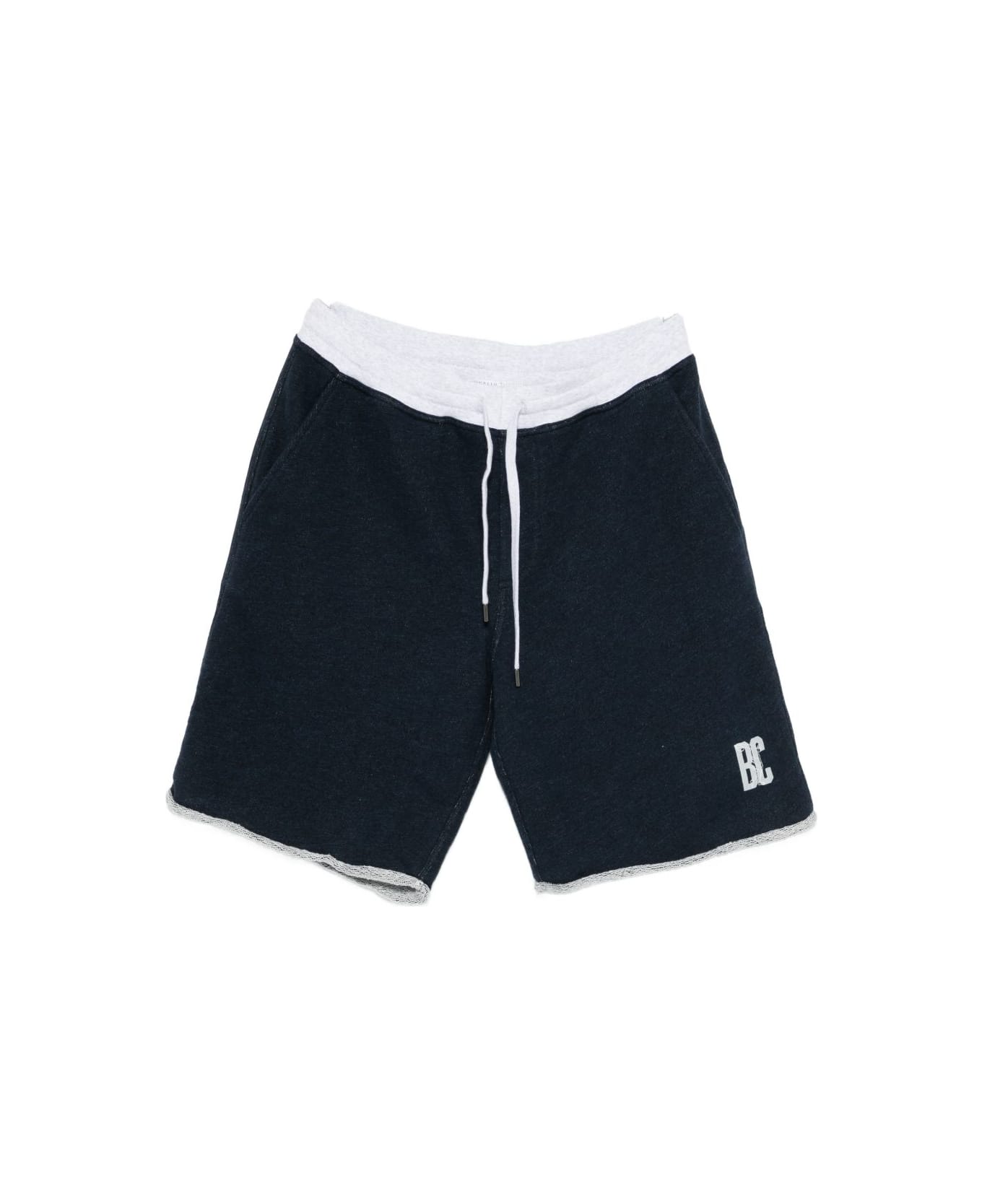Brunello Cucinelli Cotton Shorts - Blue
