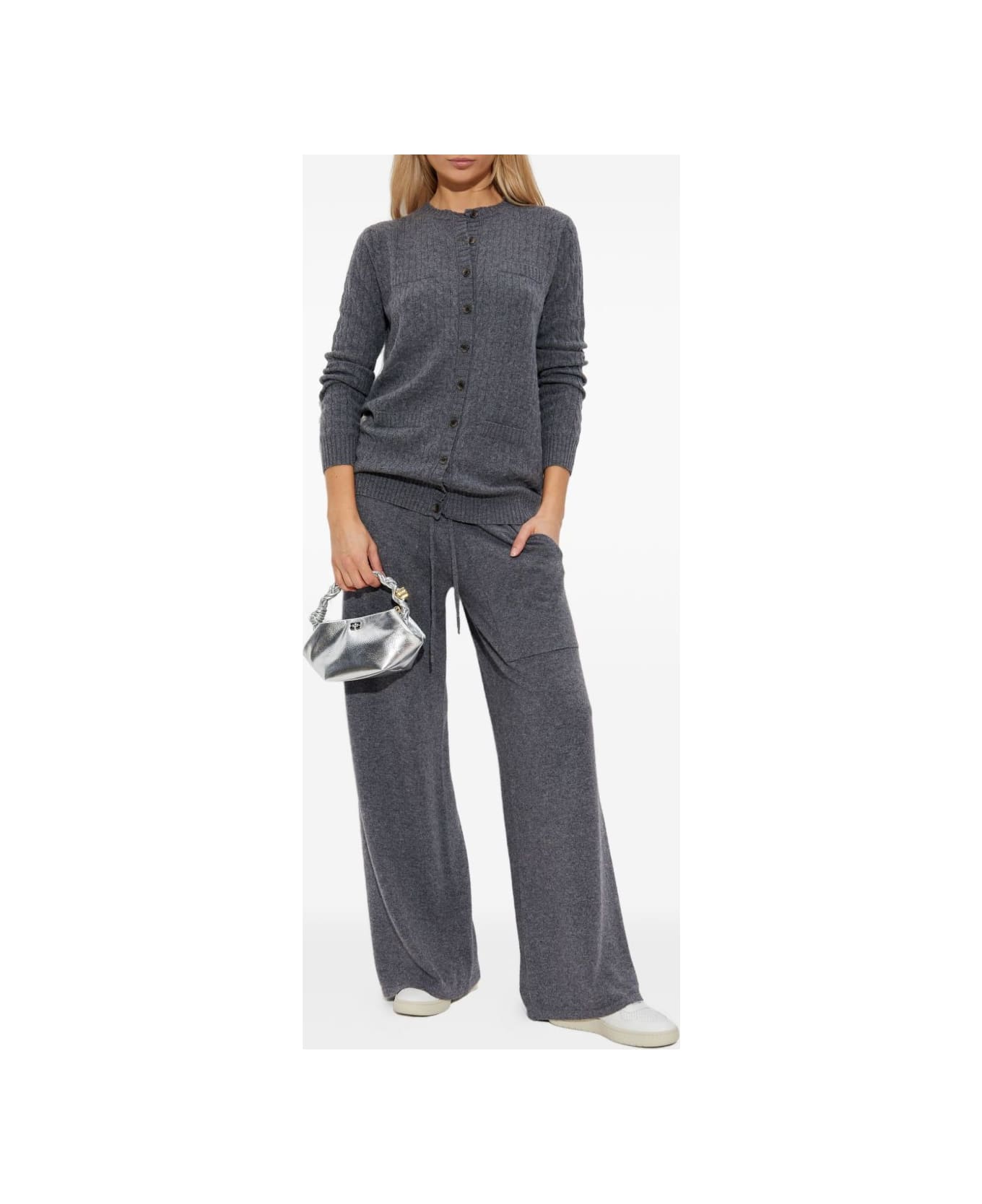 Lisa Yang Gray Cardigan - Grey