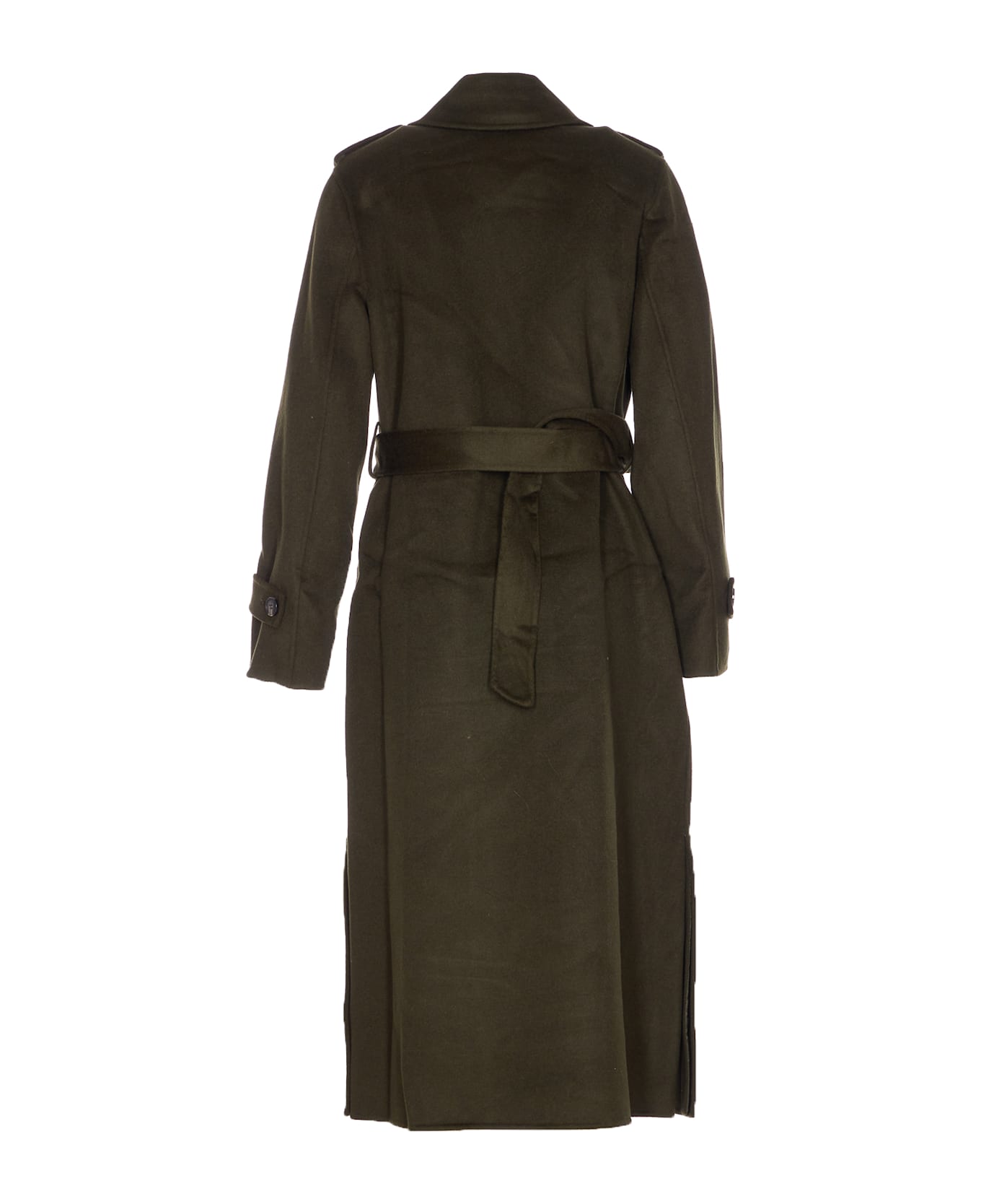 Michael Kors Double Breasted Coat - BROWN