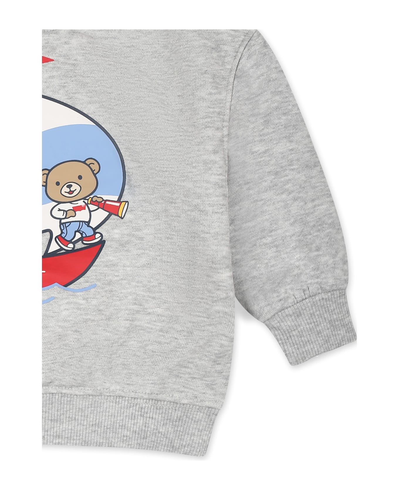Levi
s Grey Sweatshirt For Baby Boy With Bear - Grey