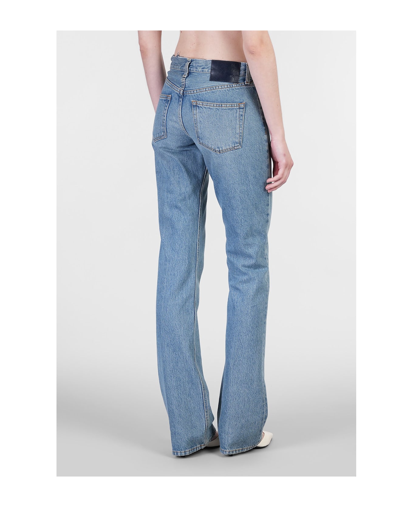 Haikure Carly Jeans In Blue Cotton - blue