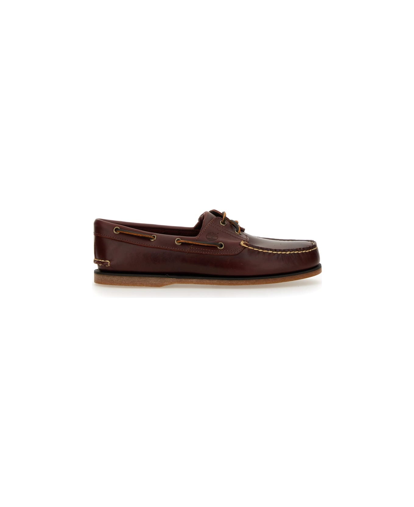 Timberland Leather Boat Shoe - BROWN