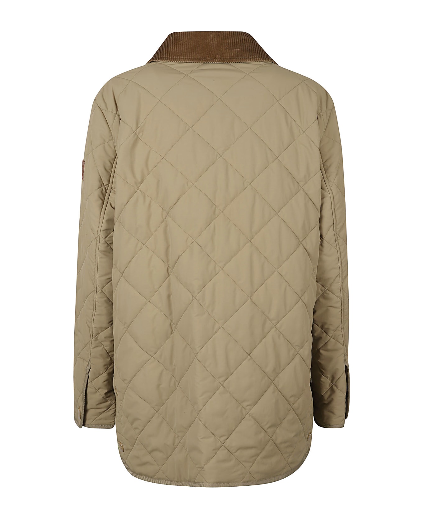 Burberry Quilted Down Jacket - Beige