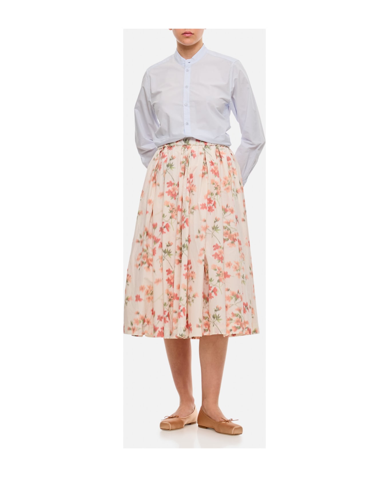 Casey Casey Double Rideaux Skirt - Pink