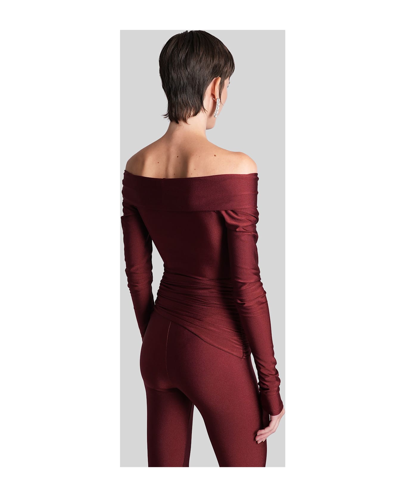 The Andamane Kendall Body In Bordeaux Polyamide - bordeaux