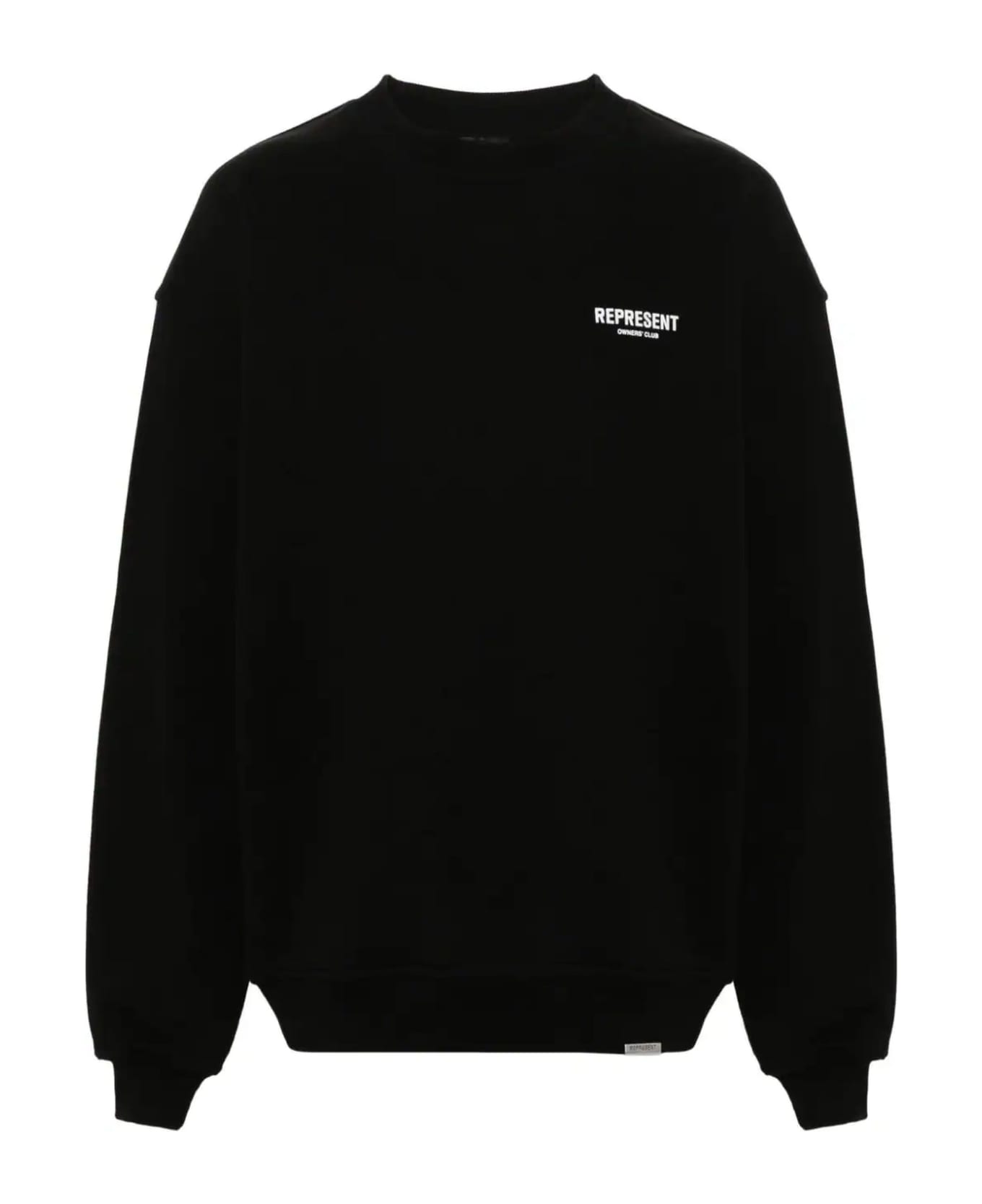 REPRESENT Black Cotton Sweatshirt - Nero