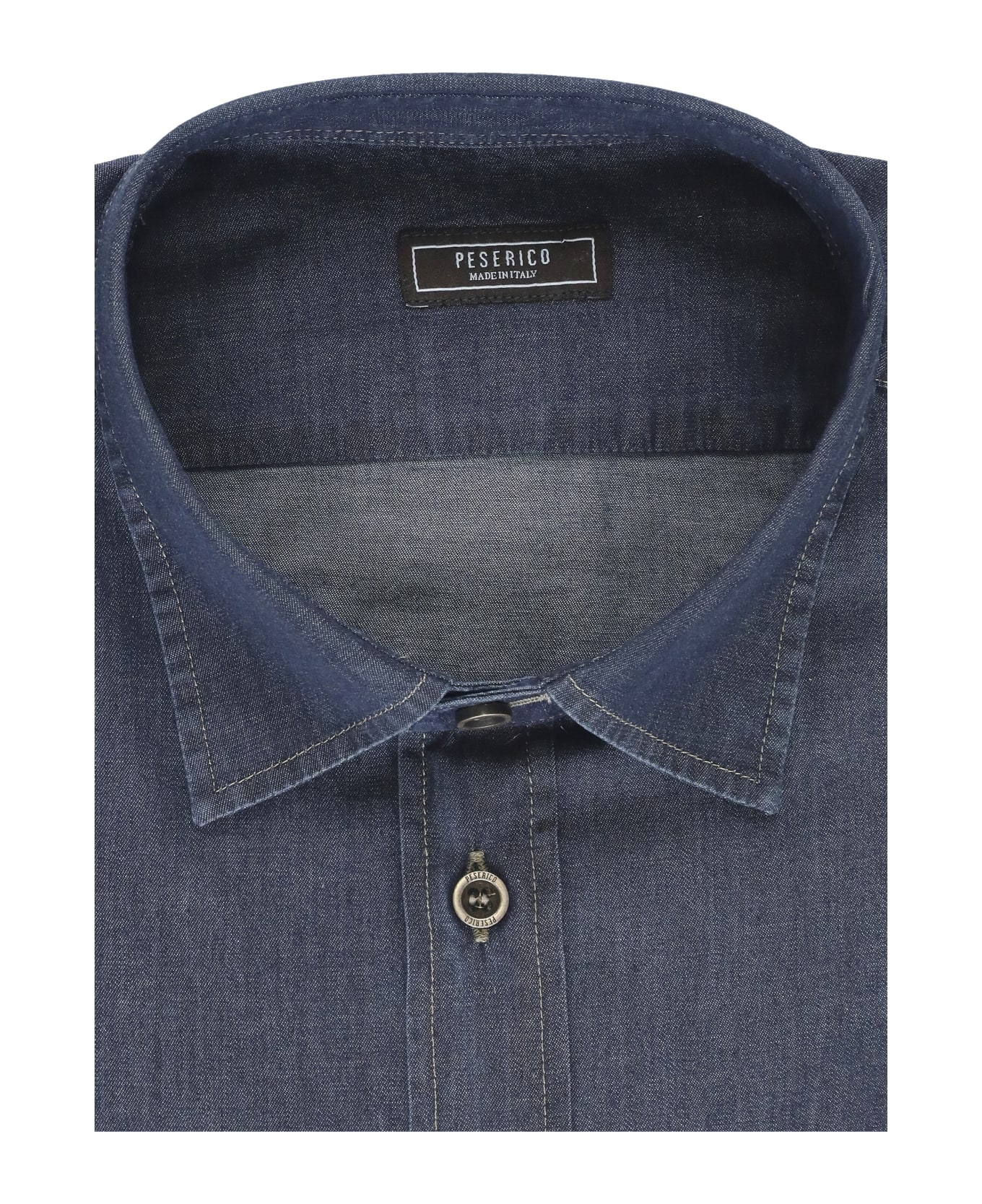 Peserico Denim Shirt - Blue シャツ