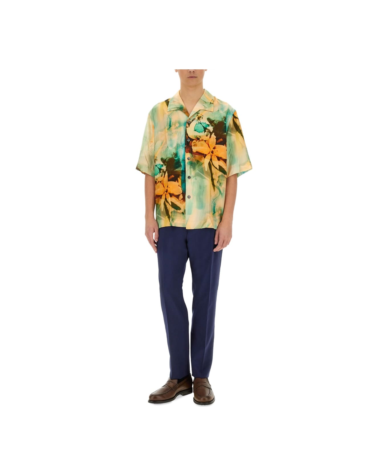 Paul Smith Oversize Fit Shirt - MULTICOLOUR