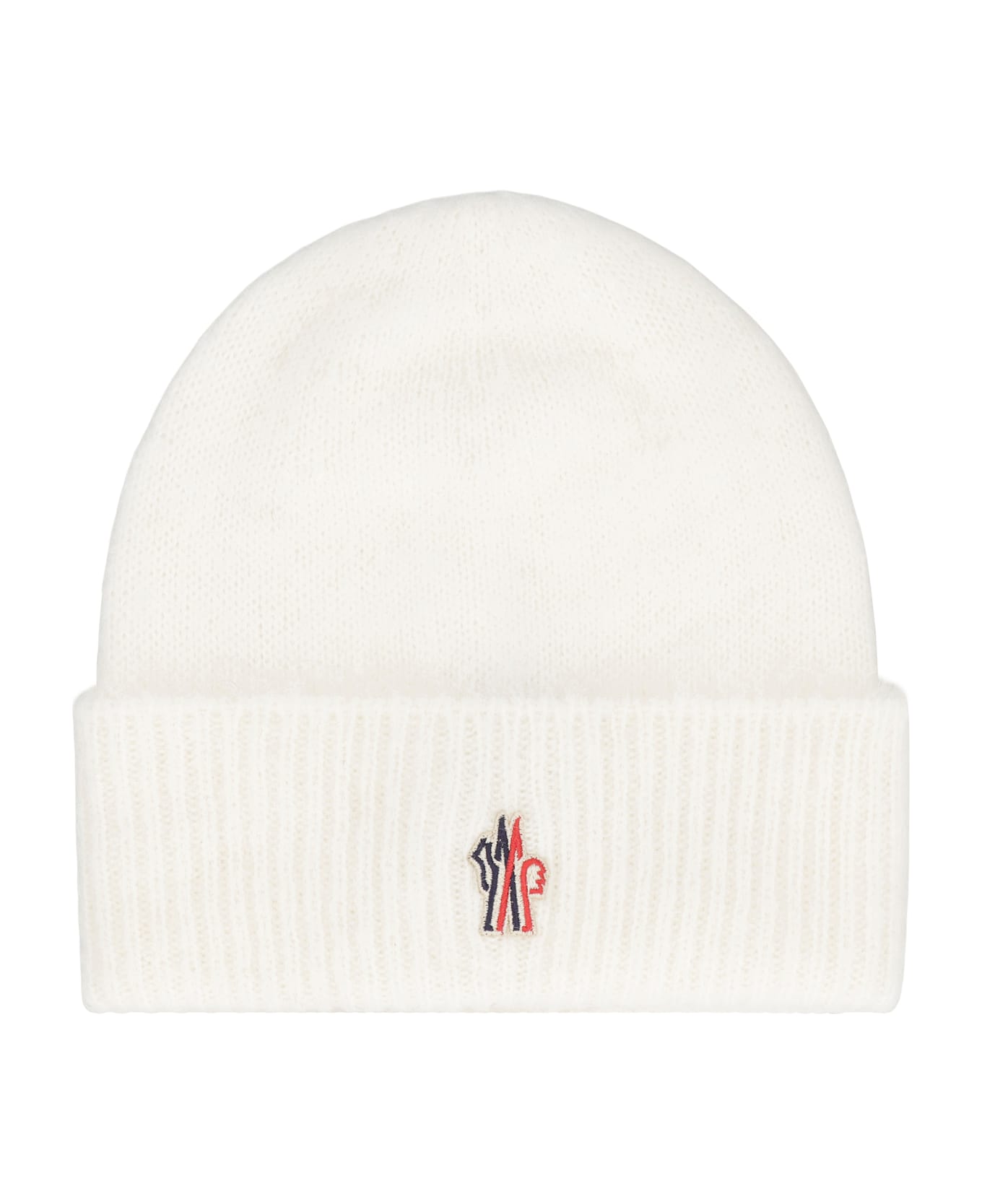 Moncler Grenoble Hat Made Of Wool And Alpaca - White