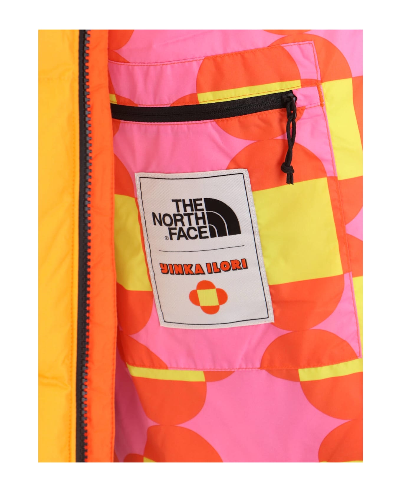 The North Face X Yinka Ilori Two-tone Vest - Orange