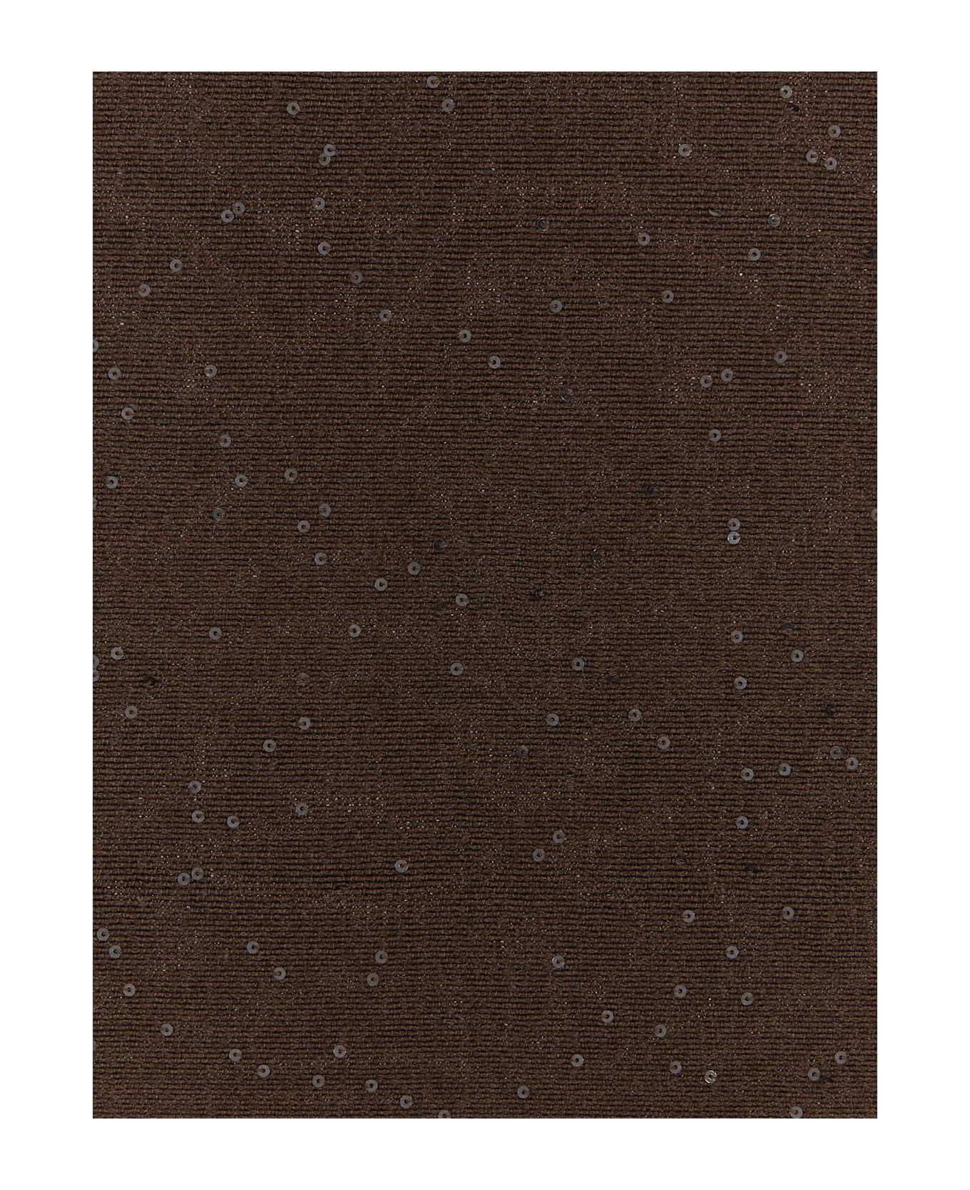 Brunello Cucinelli Micro Sequin Scarf - Brown