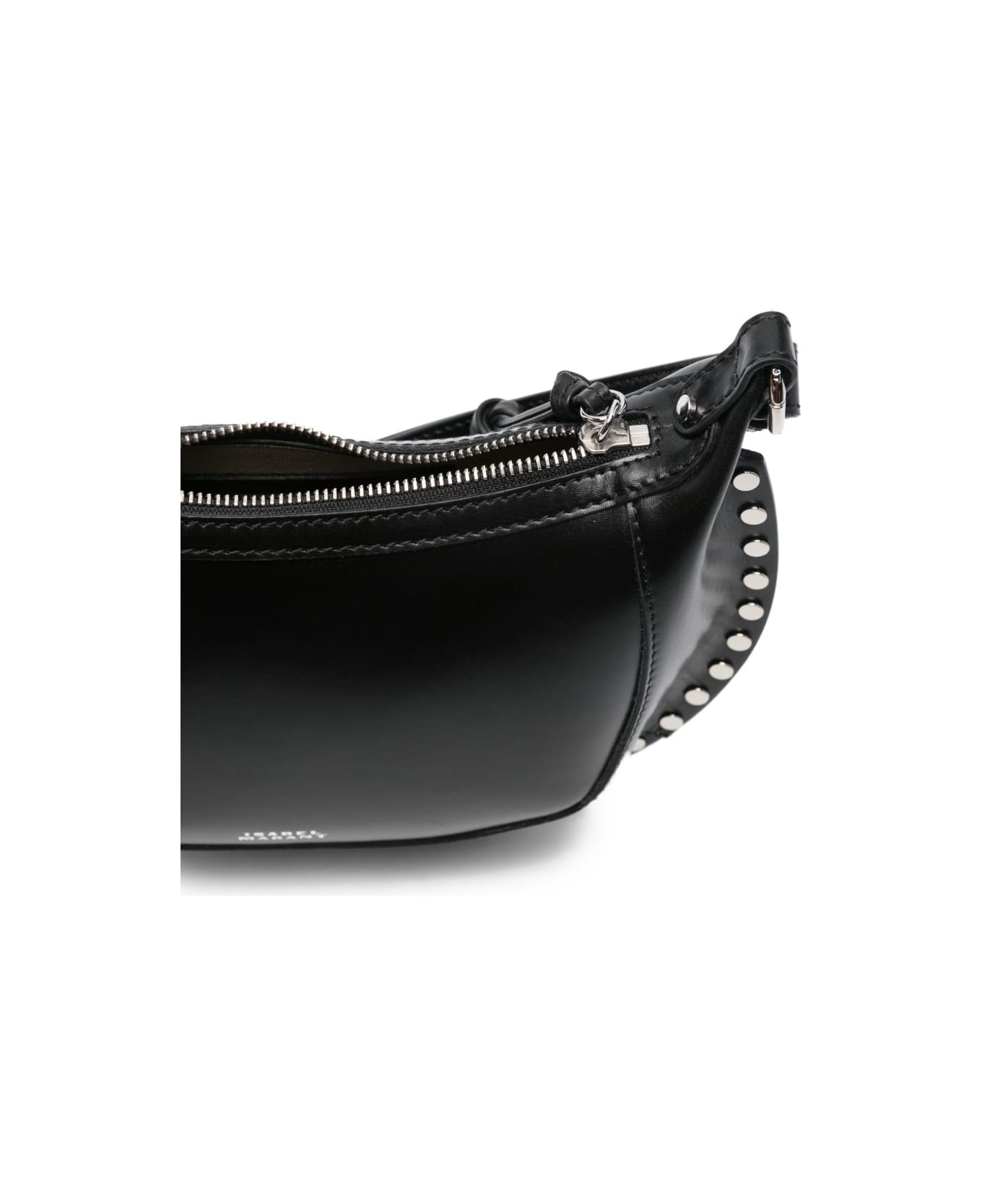 Isabel Marant Oskan Moon Shoulder Bag - Black