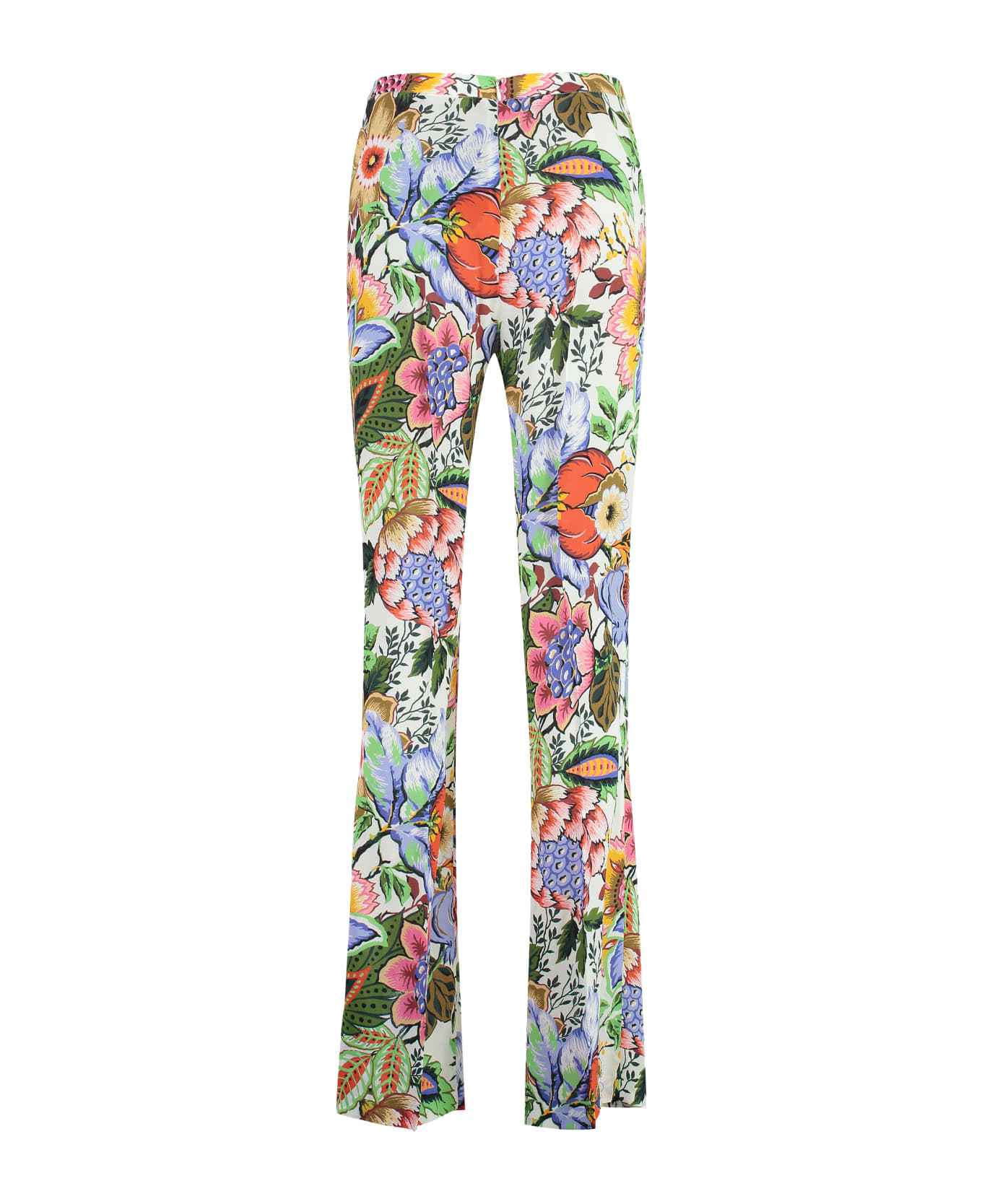 Etro Printed Wide-leg Trousers - Multicolor ボトムス