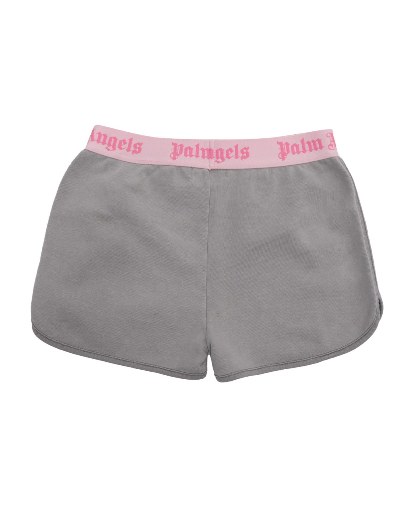 Palm Angels Shorts Grigio Chiaro - GREY ボトムス