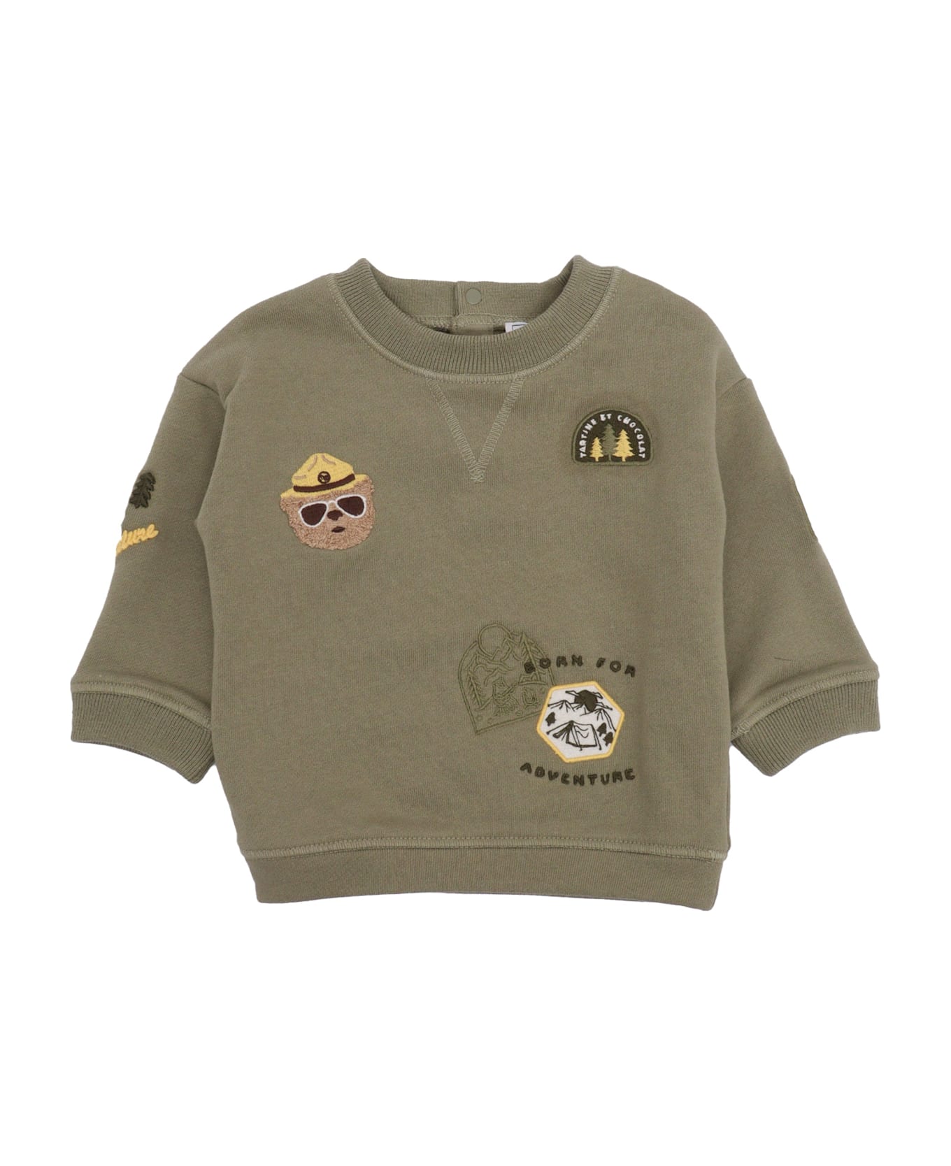 Tartine et Chocolat Sweater - GREEN