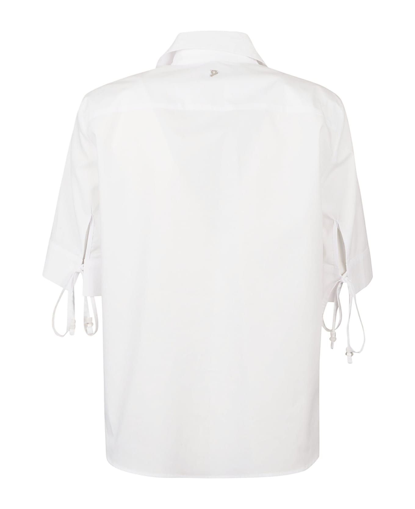 Dondup Button-less Shirt - White