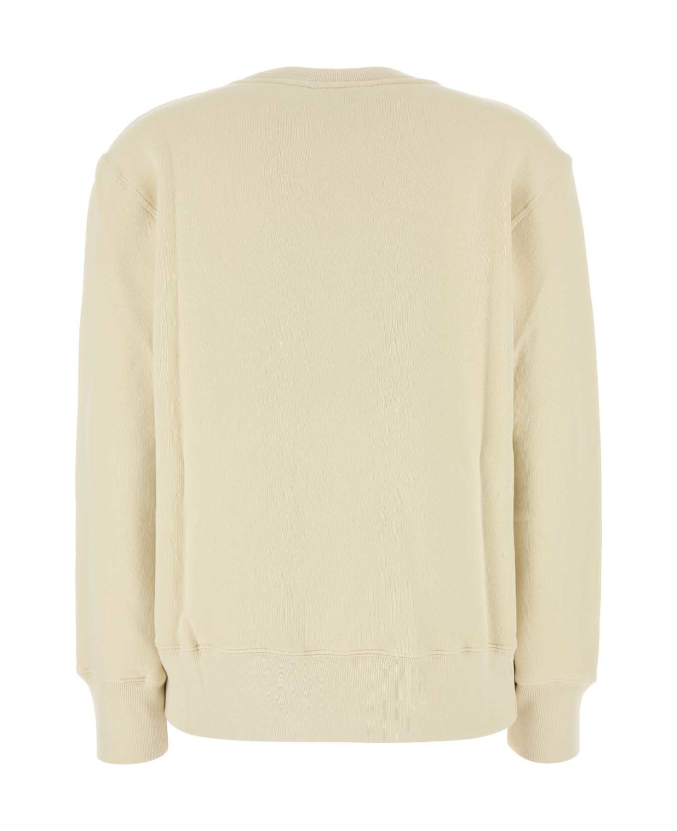 Autry Cream Cotton Main Wom Sweatshirt - 76JS
