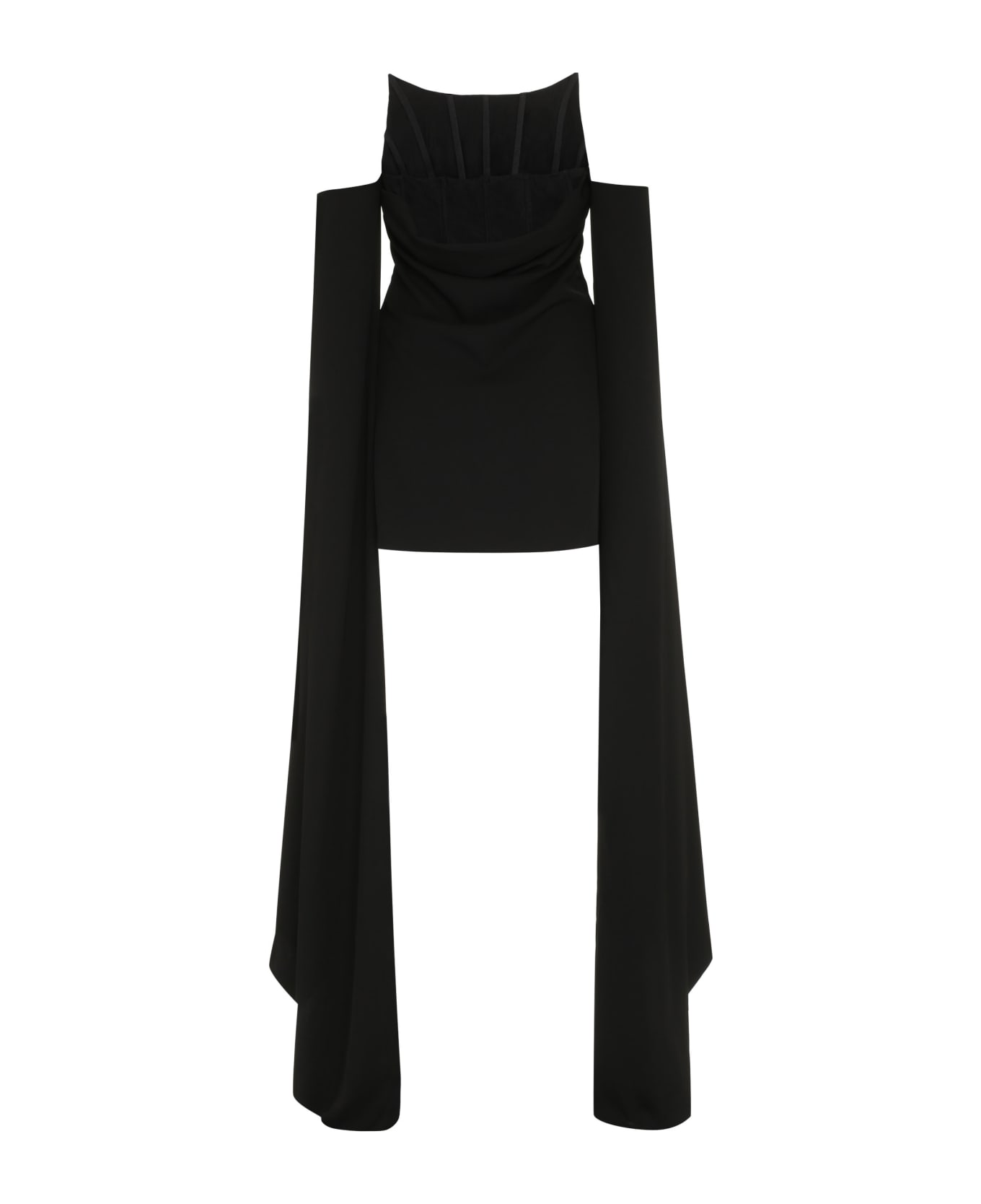 Giuseppe di Morabito Jersey Mini Dress - black ワンピース＆ドレス