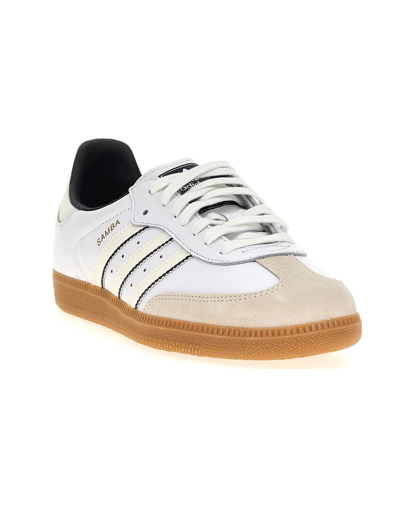 Adidas Originals Samba Og Low-top Sneakers - Ftwwht/owhite/cblack