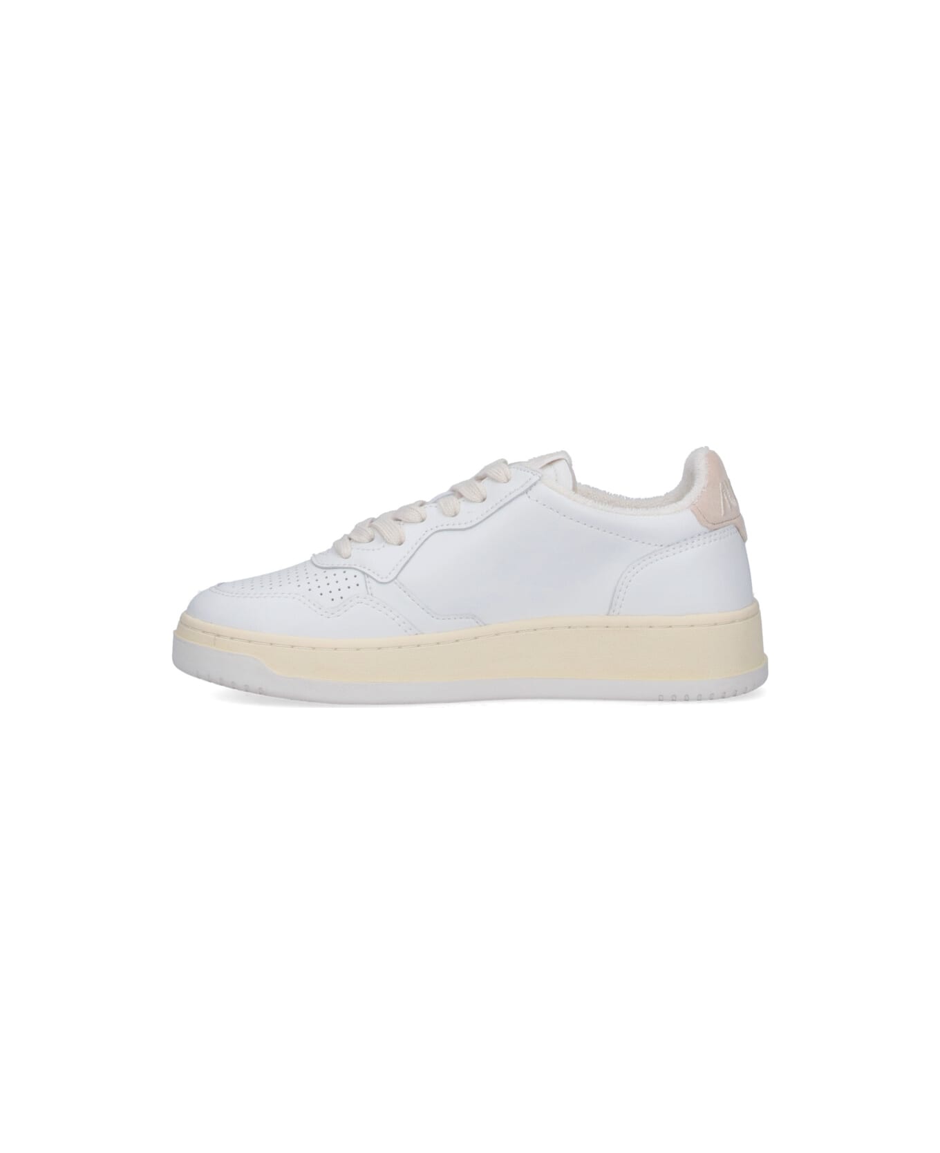 Autry 'medalist' Low-top Sneakers - White