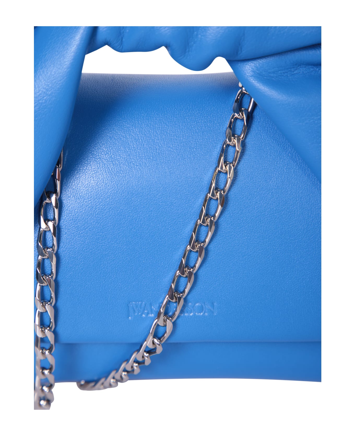 J.W. Anderson Blue Leather Bag - Blue トートバッグ