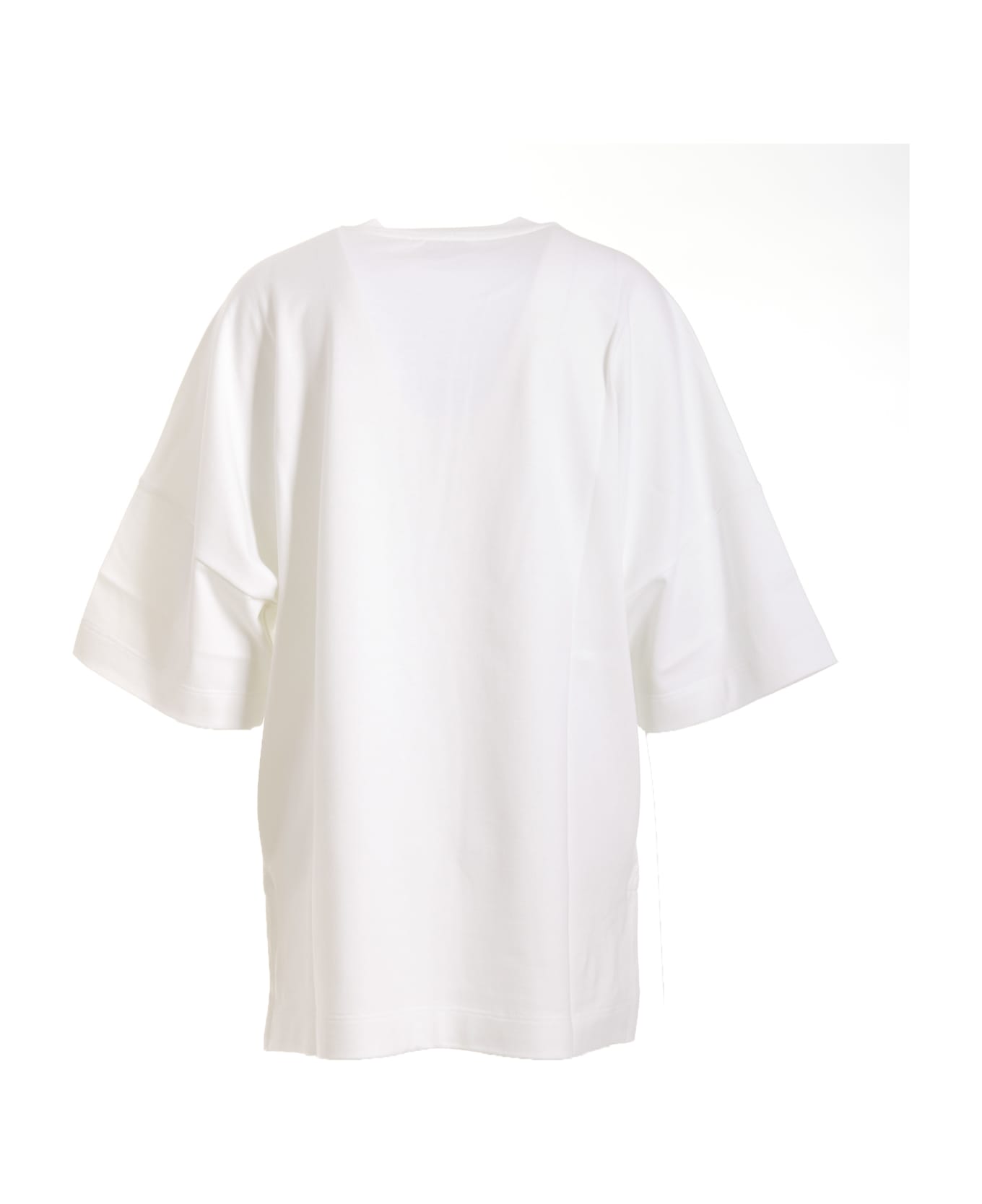 Alexander McQueen Maxi Logo T-shirt - White Tシャツ