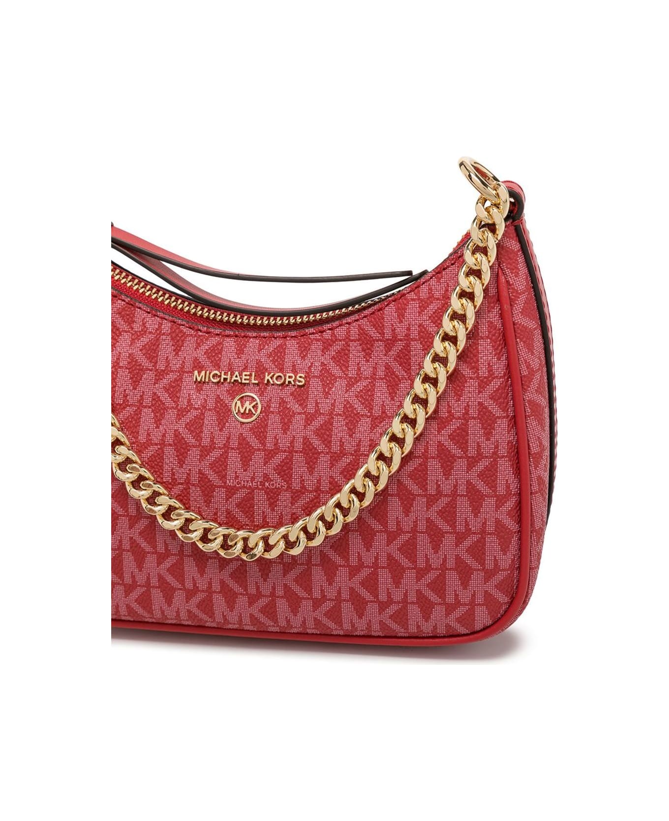 MICHAEL Michael Kors Jet Set Shoulder Bag With Jacquard Logo